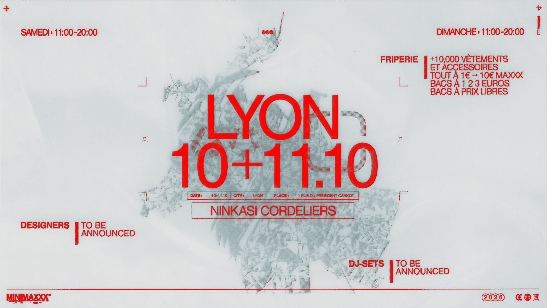 [Lyon] Friperie + Dj-Sets + Designers Cover