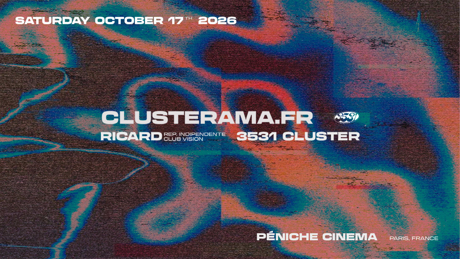3531 Cluster Pres. Clusterama.Fr: Ricard Cover