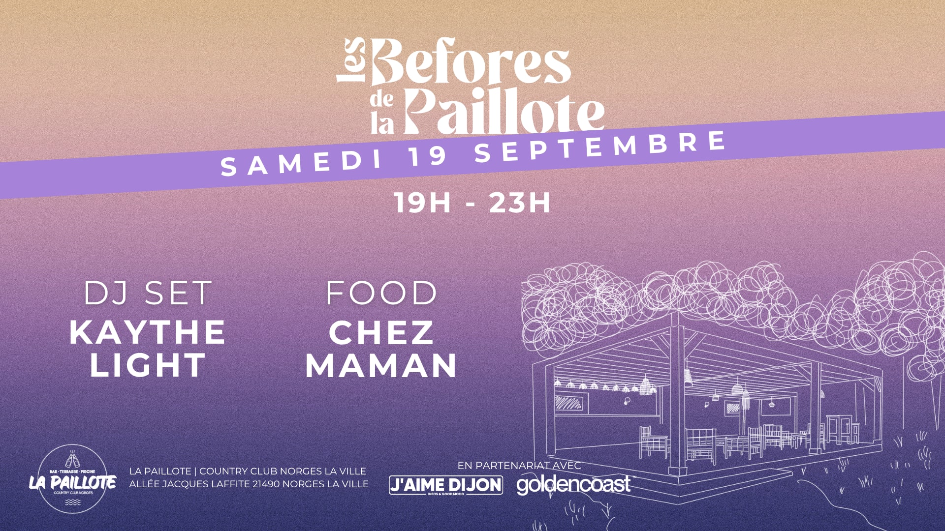 Les Befores De La Paillote - Samedi 19 Septembre Cover