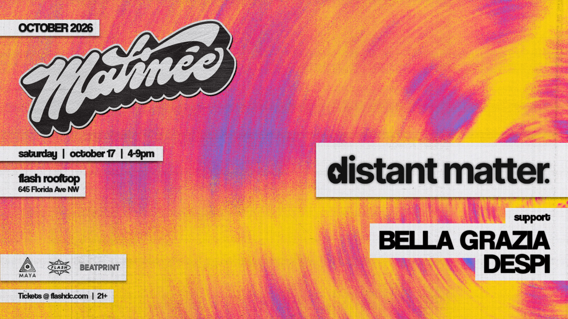 Matinée Presents: Distant Matter Cover
