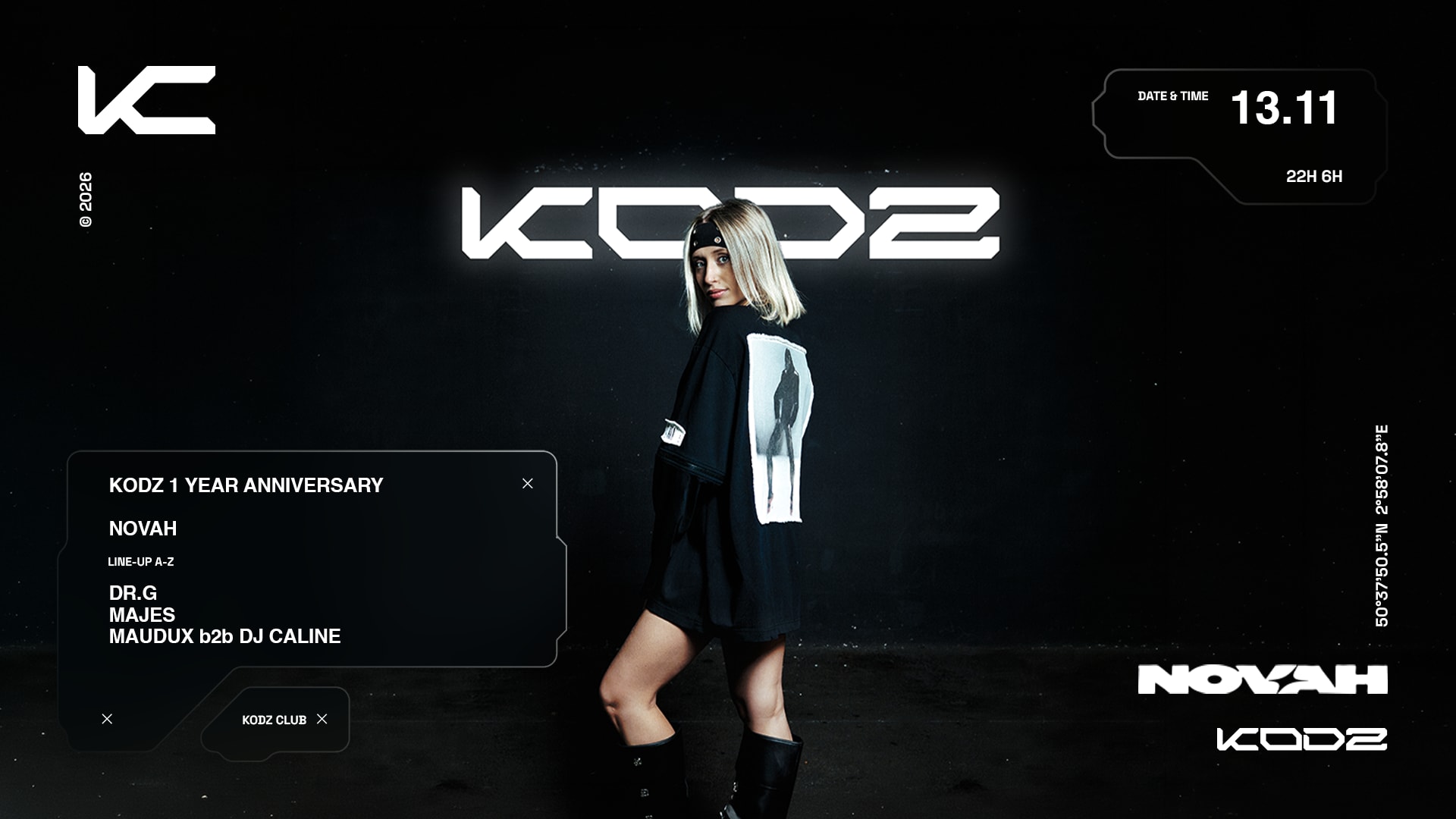 Kodz First Anniversary : Novah, Majes, Maudux & More Cover