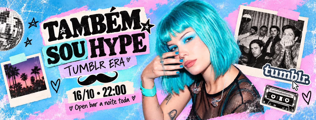 Também Sou Hype | Open Bar | Sexta 16/10 Cover