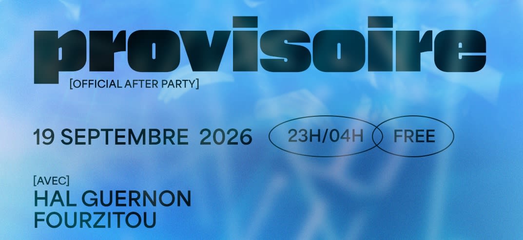 Provisoire - Official After Party Cover