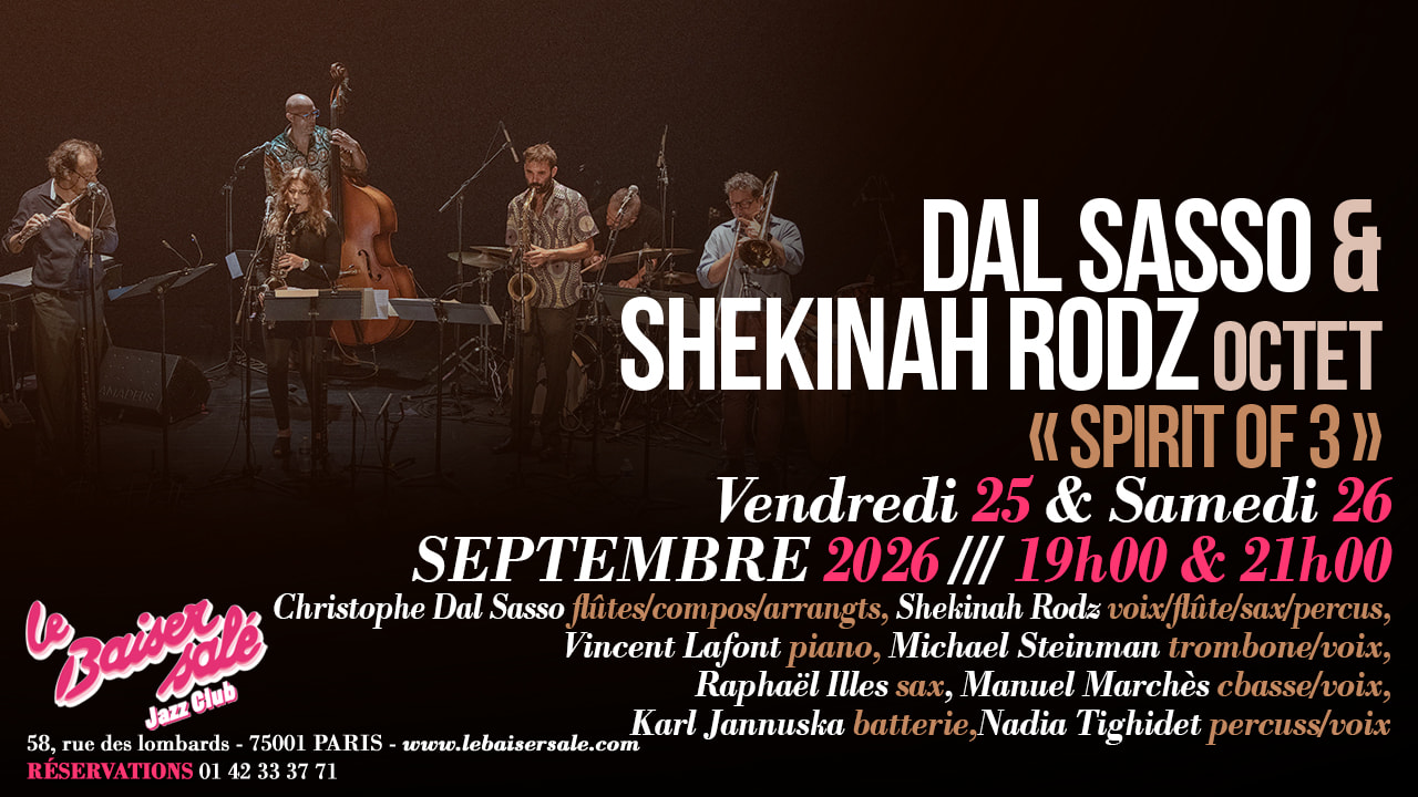 Album Release • Dal Sasso & Shekinah Rodz [Jazz] Cover