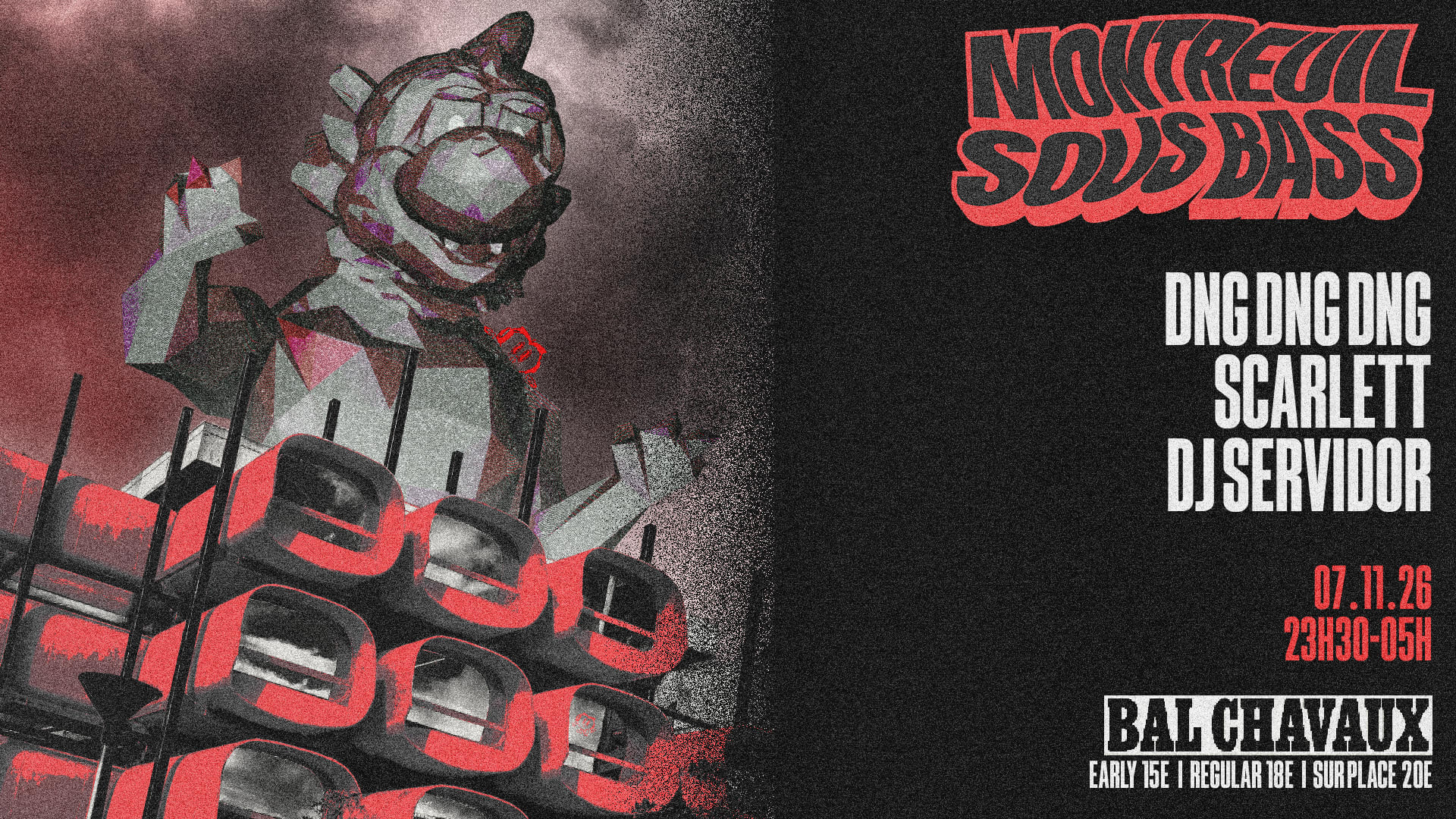 Montreuil Sous Bass - Dng Dng Dng X Scarlett X Dj Servidor Cover