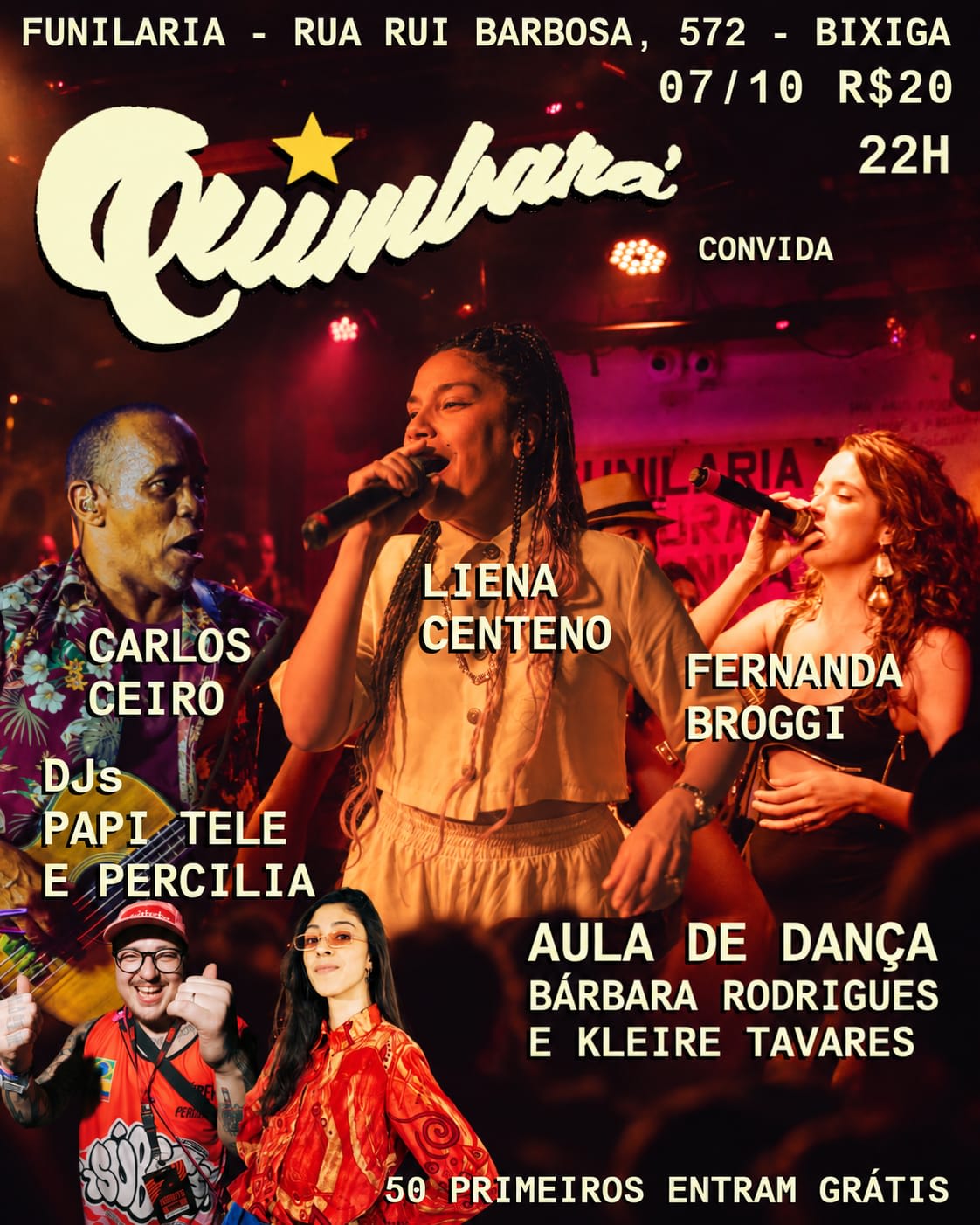 Quarta Latina Com Banda Quimbará Na Funilaria - 07/10 Cover