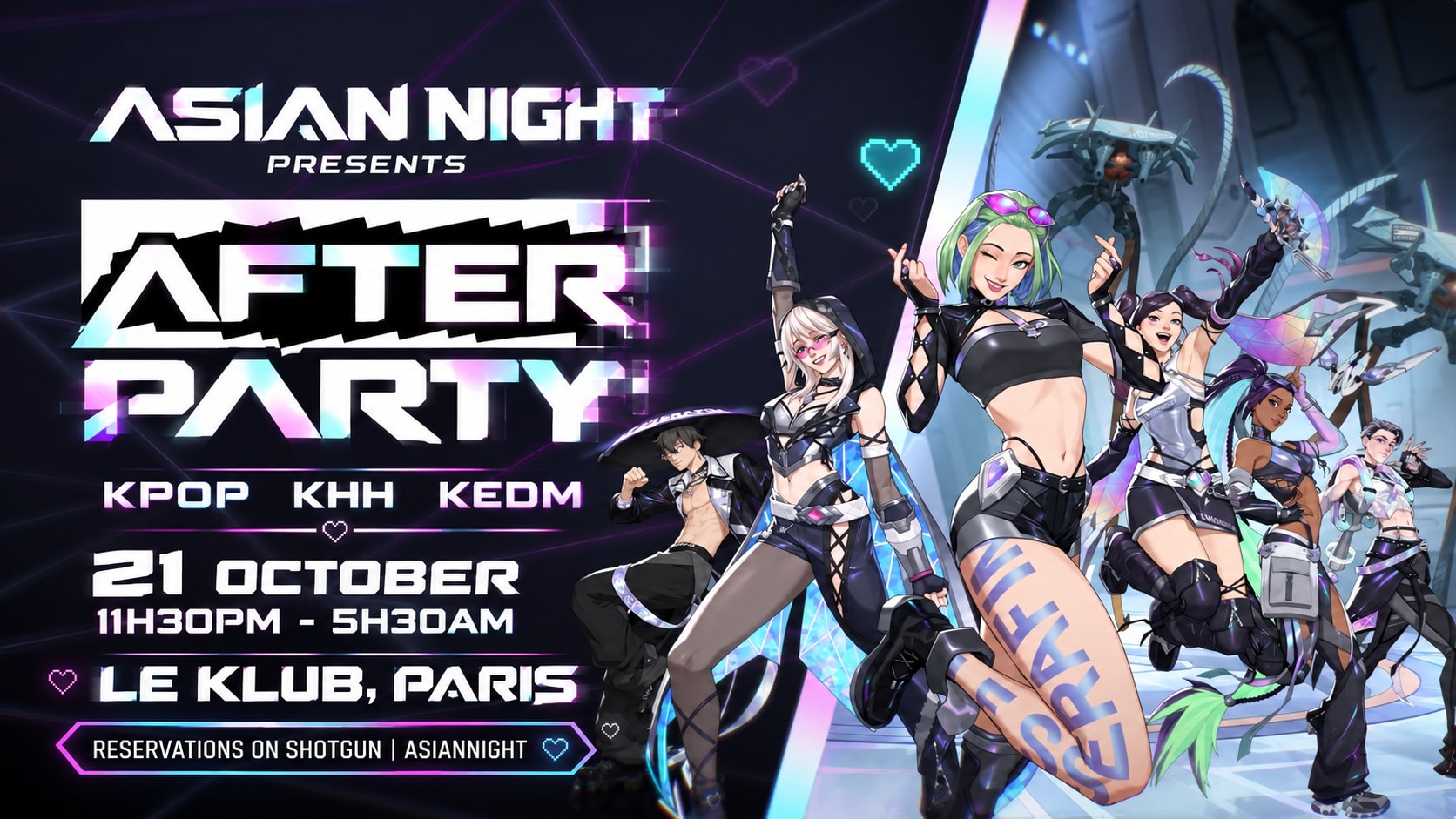 Korean Night After Party Cover