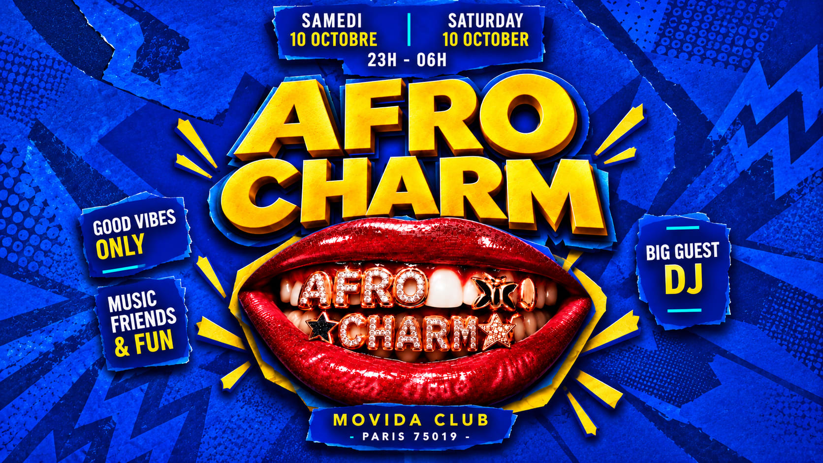 Afro Charm Club Cover