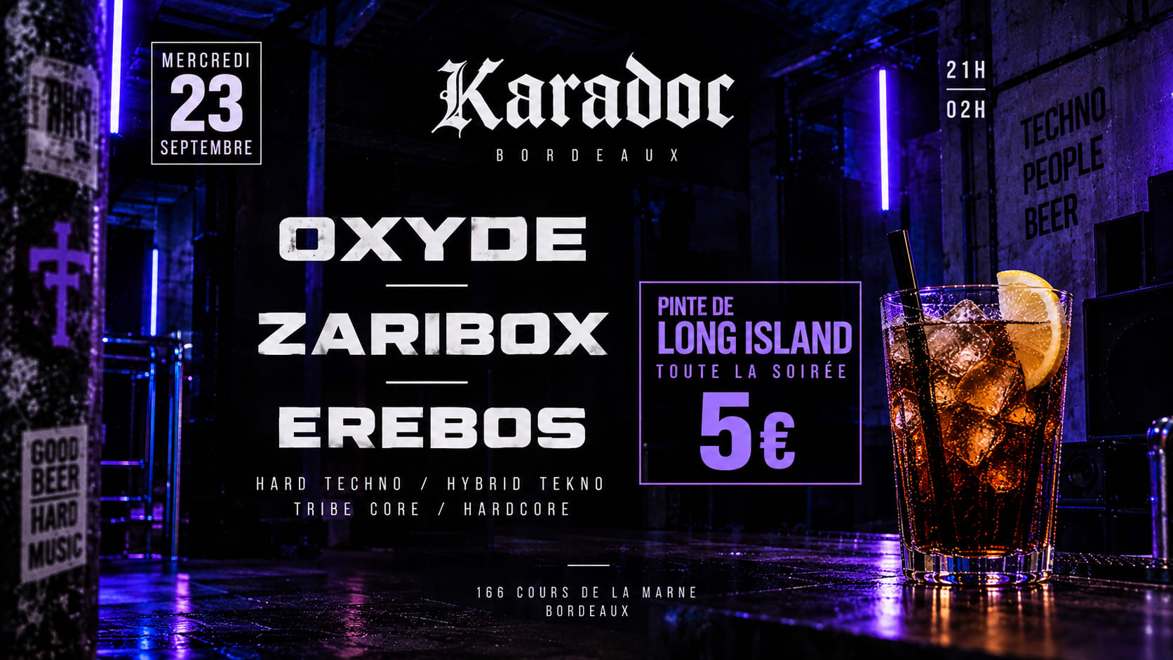Mercredi Hard Techno To Hard By Karadoc Cover