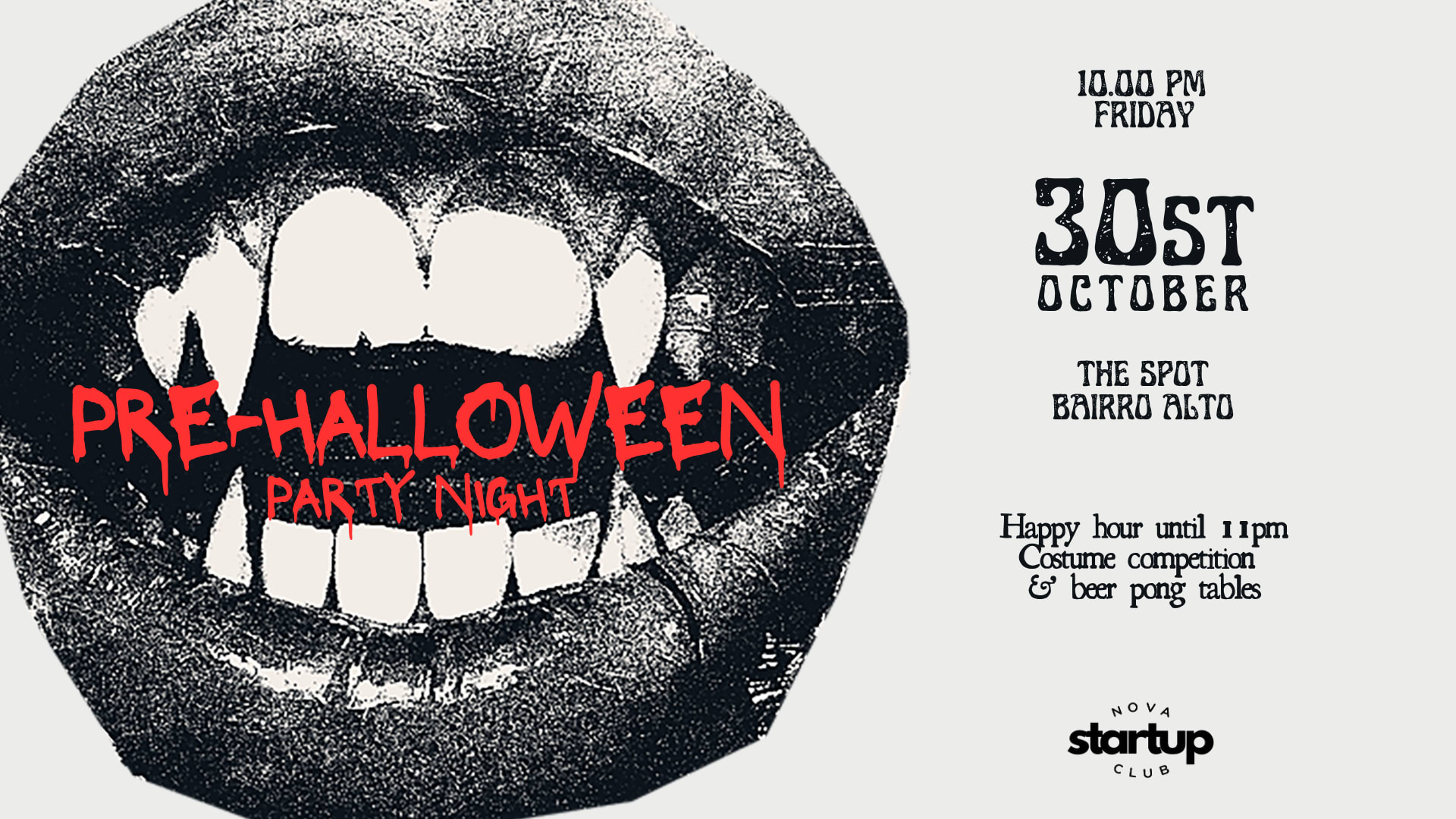 Pre-Halloween Party Cover