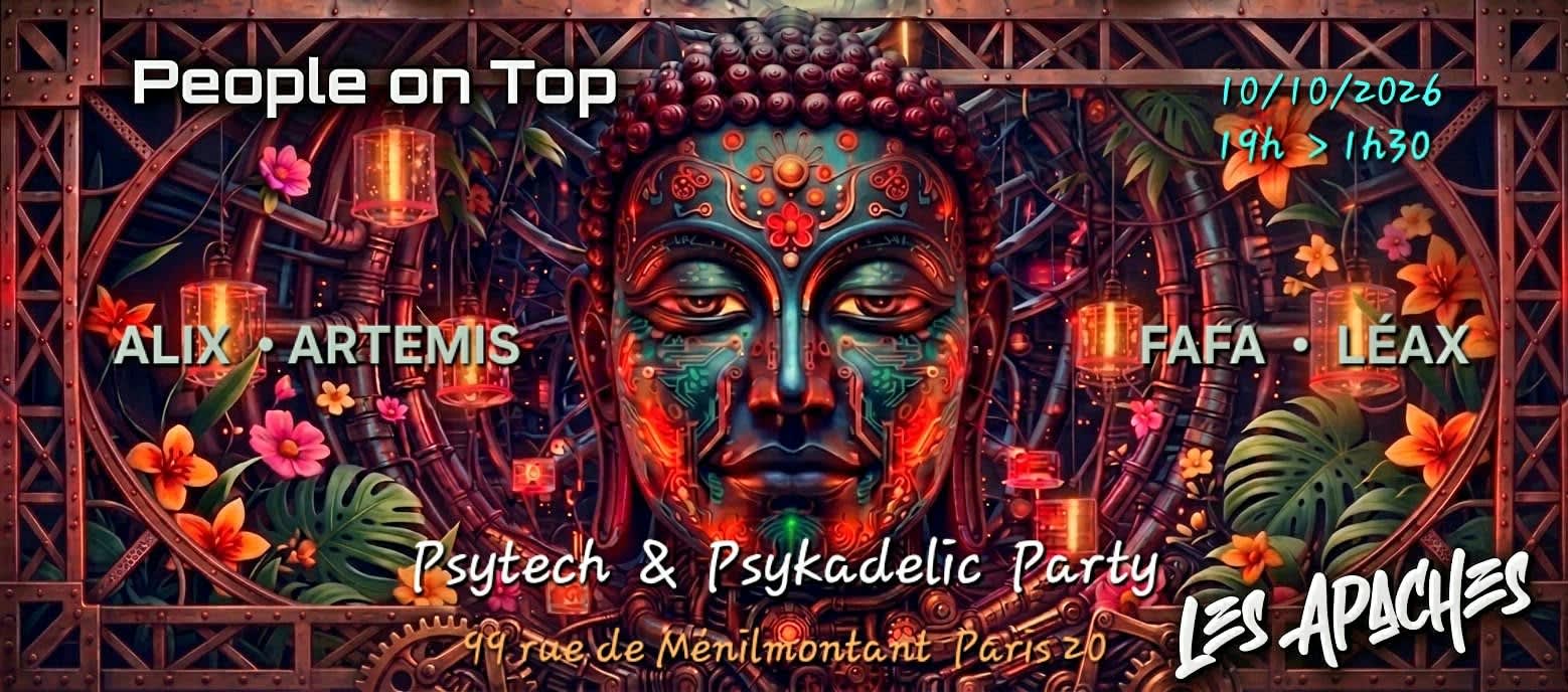 People On Top: Psytech & Psykadélic Party Cover