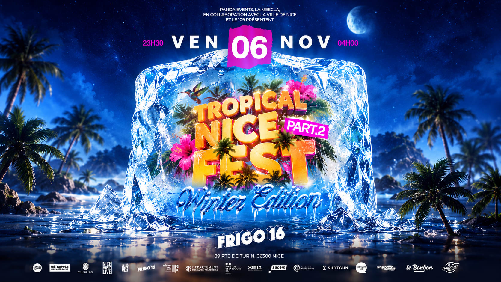La Mescla : Tropical Nice Fest (Winter Ed.) Cover