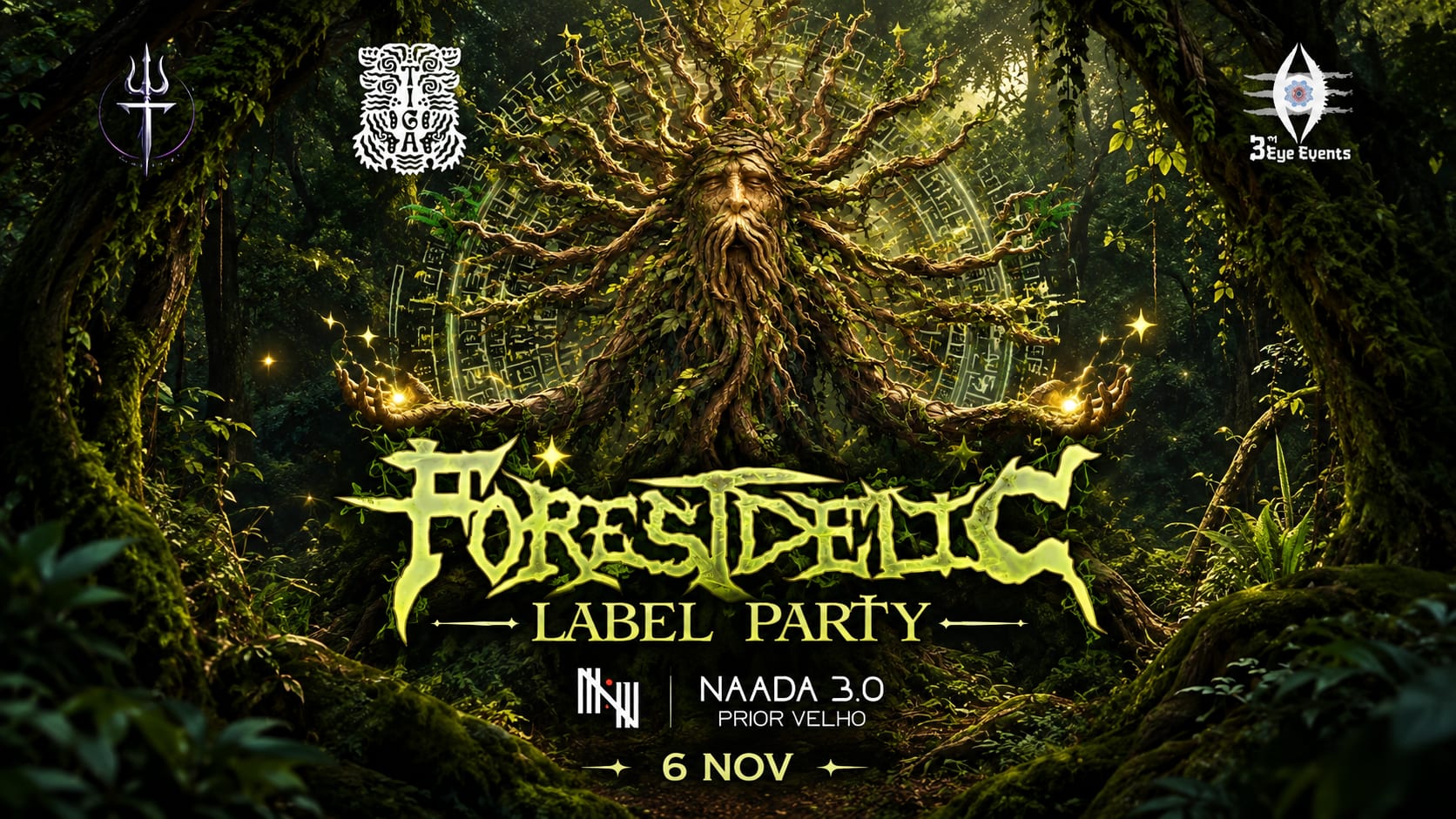 Forestdelic Label Party Cover