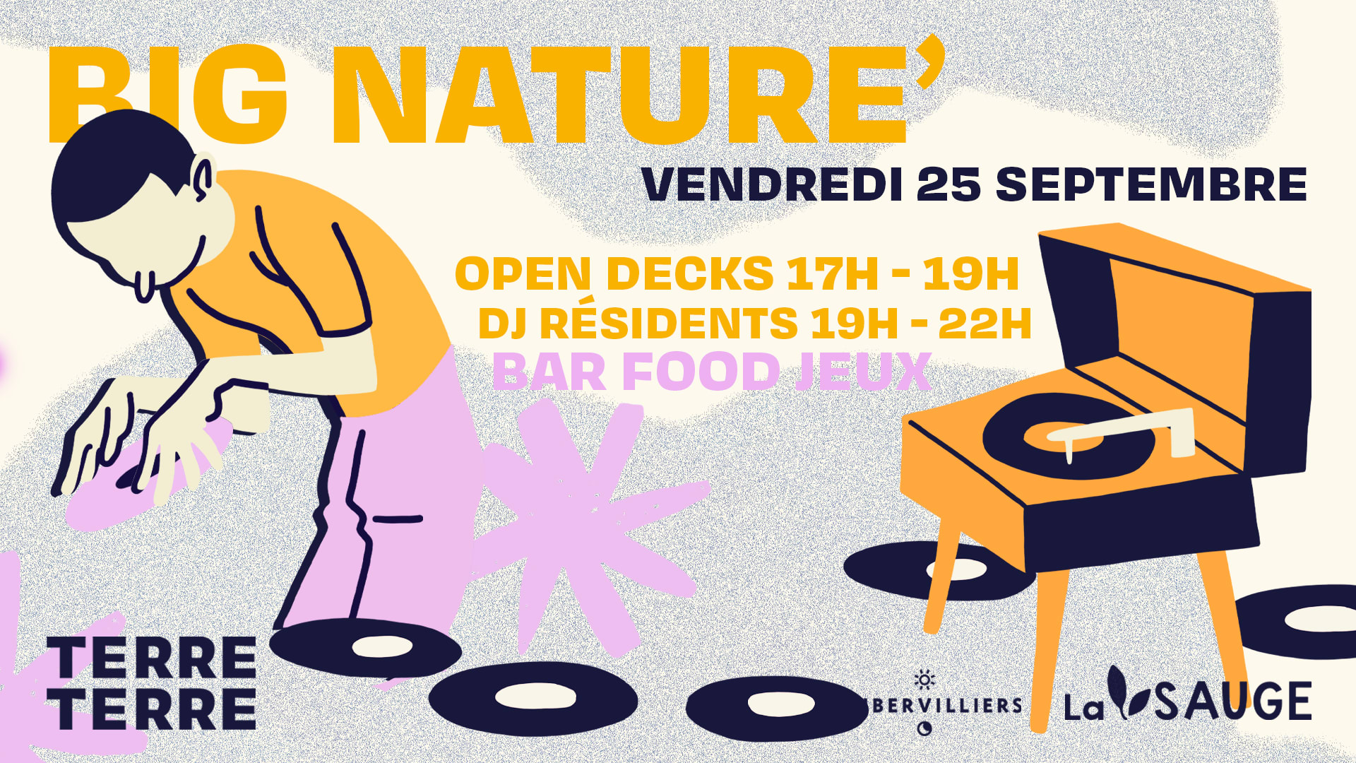 Big Nature’S Vinyl Friday - La Closing @ Terre Terre Cover