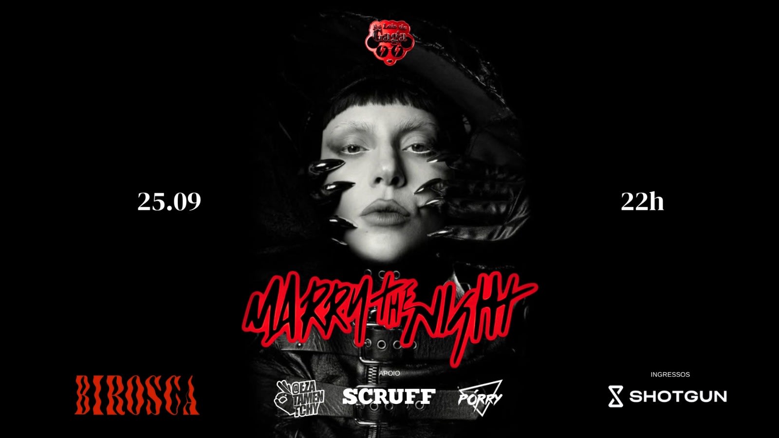25/09: As Leis De Gaga - Marry The Night Cover