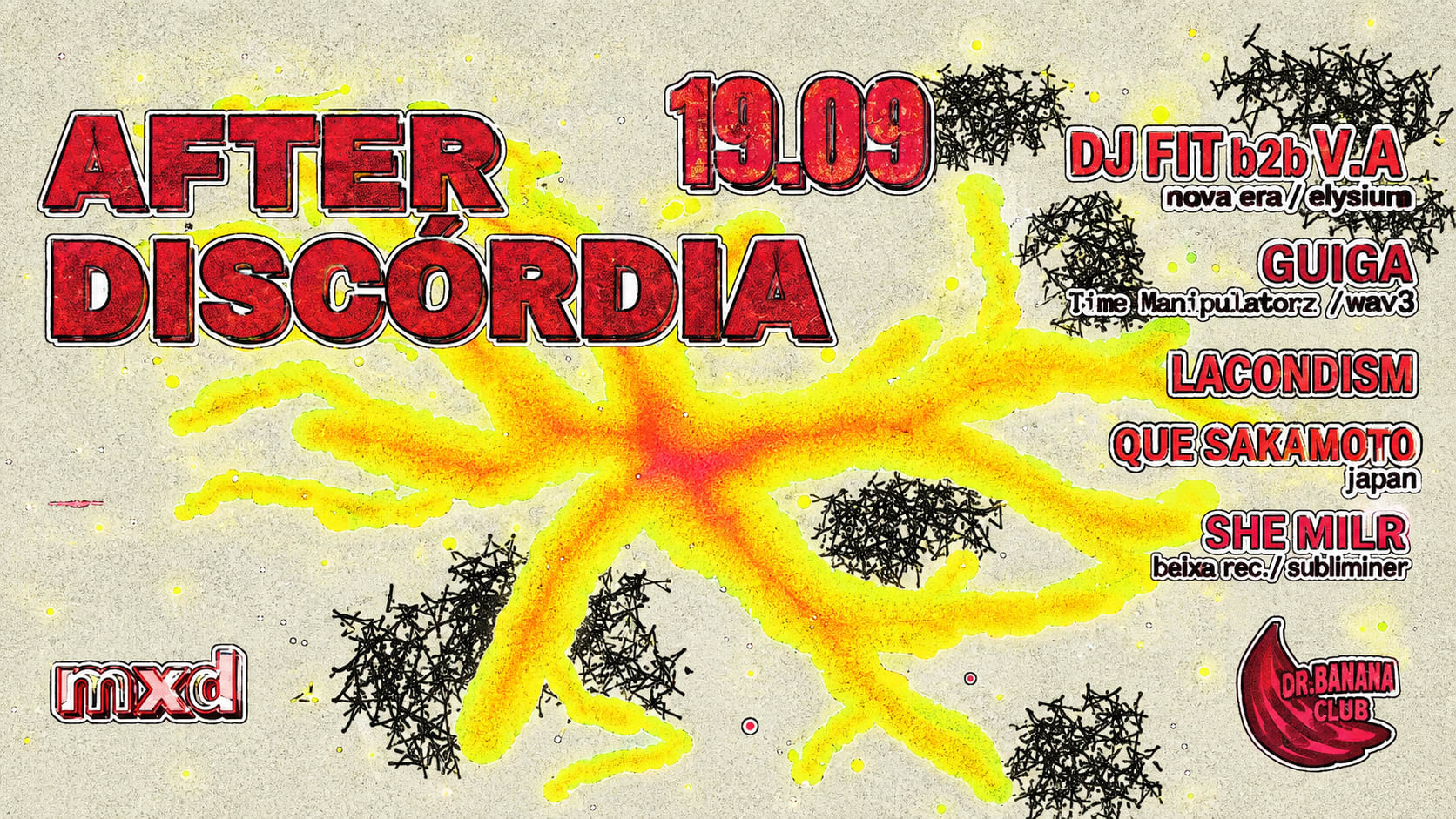 After Discórdia X Mixórdia @Dr Banana Club Cover
