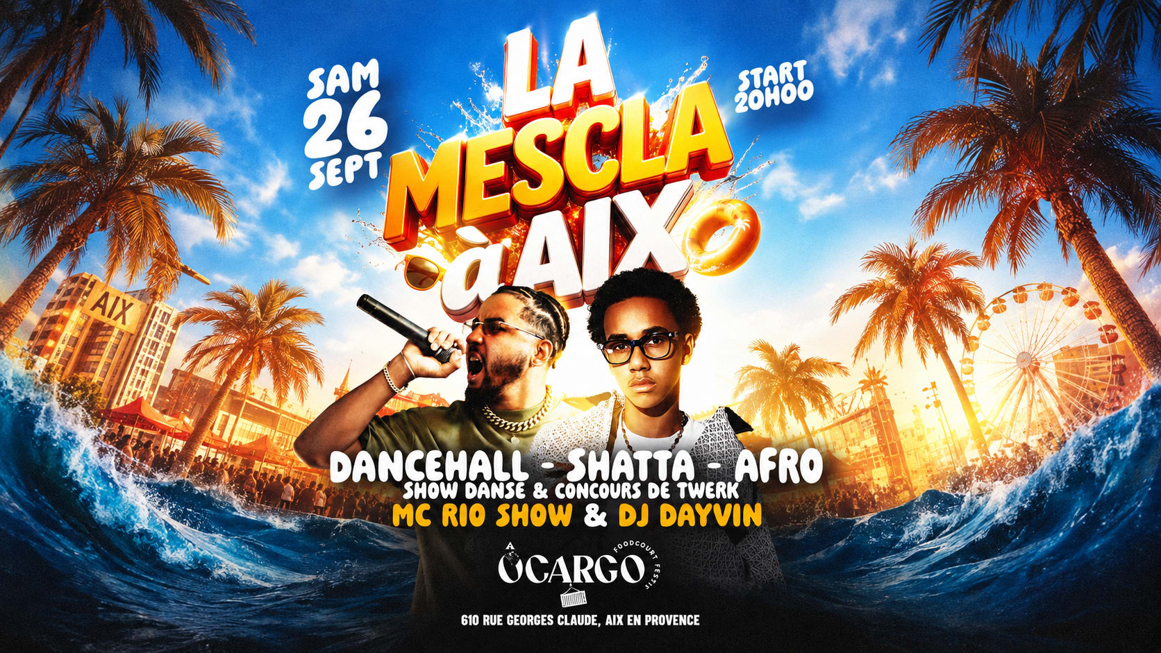 La Mescla Revient À Aix (Gratuit) Cover
