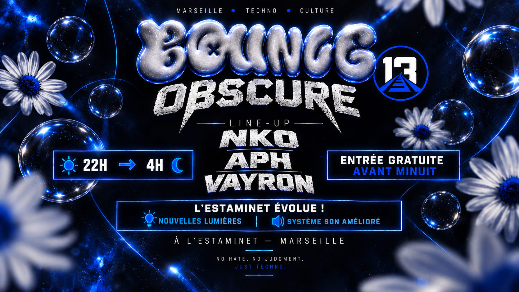 Bounce Obscure - Ligne 13 Cover