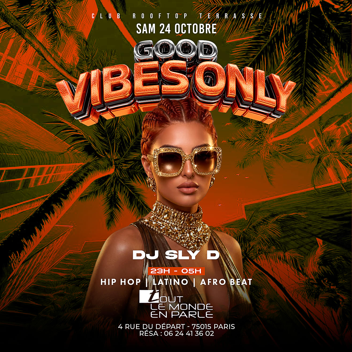 Good Vibes Only Club ,Hiphop,Afrobeat,Latino Cover
