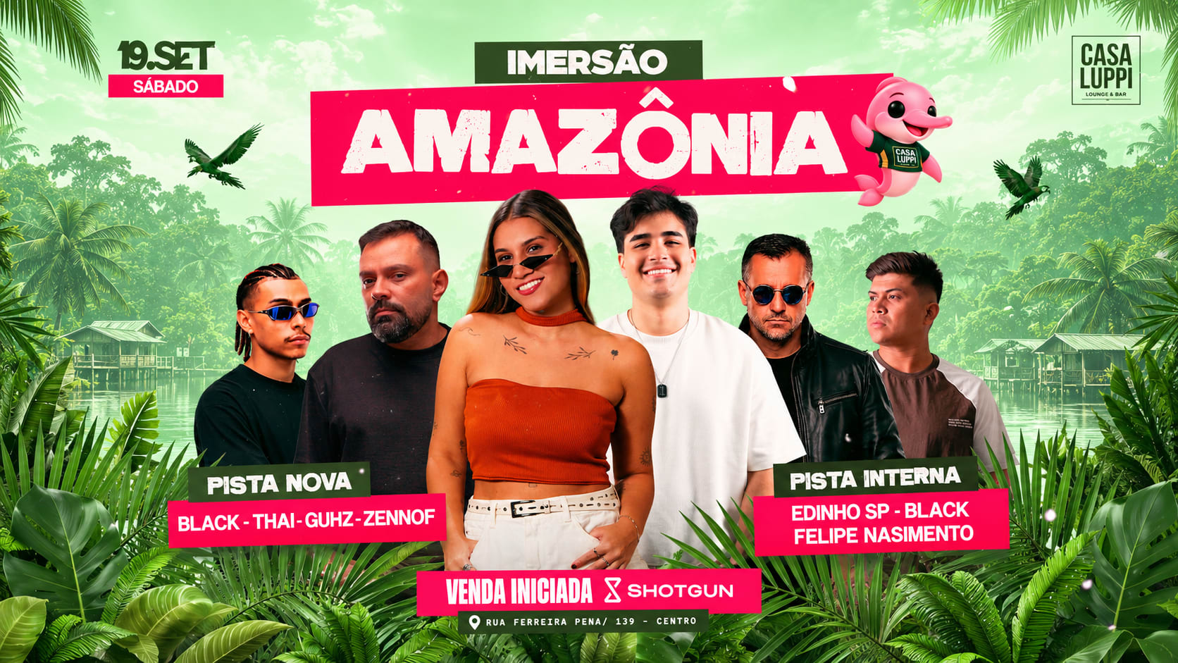 Imersão Amazônica - Pista Anos 2000 E Pista Pop/Funk - 19/09 Cover