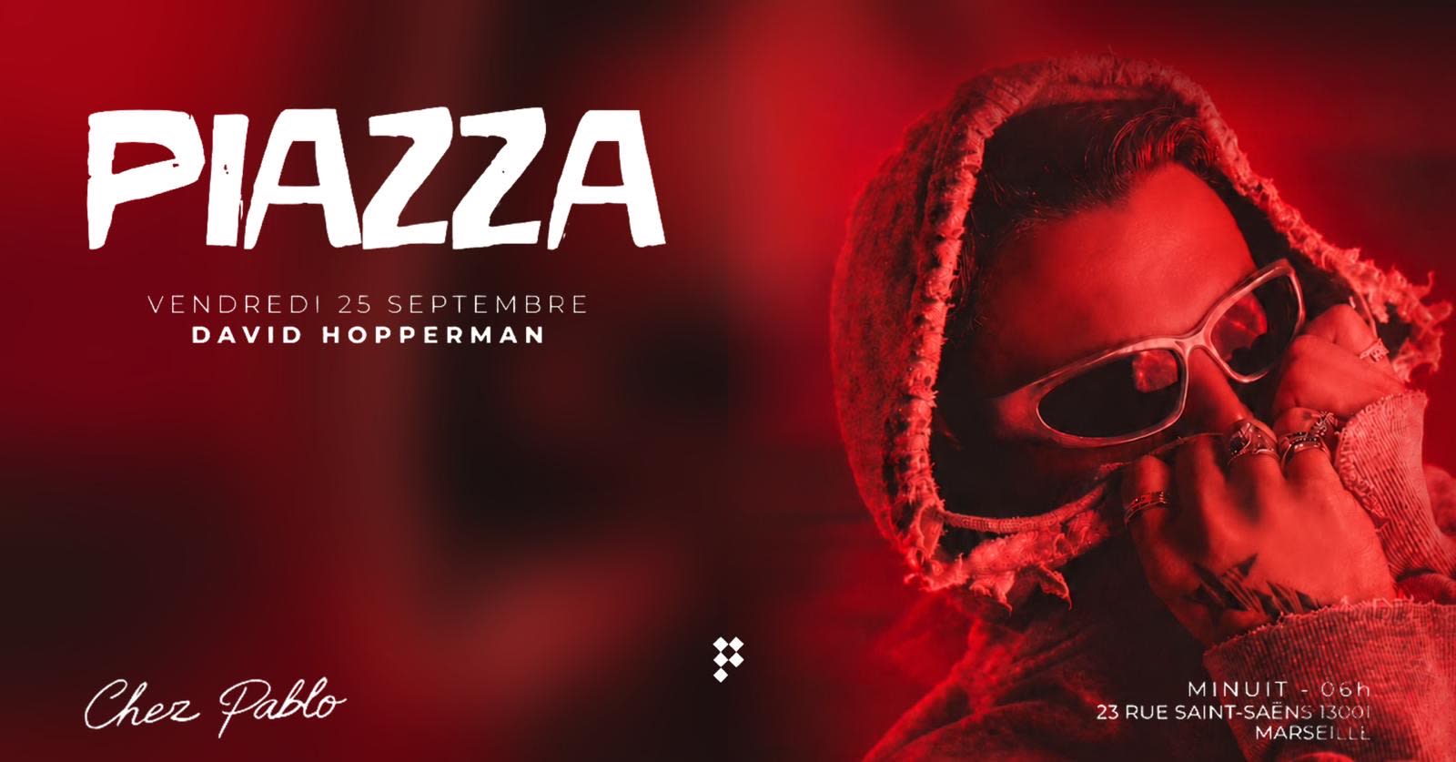 Piazza - Chez Pablo / Vendredi 25 Septembre Cover