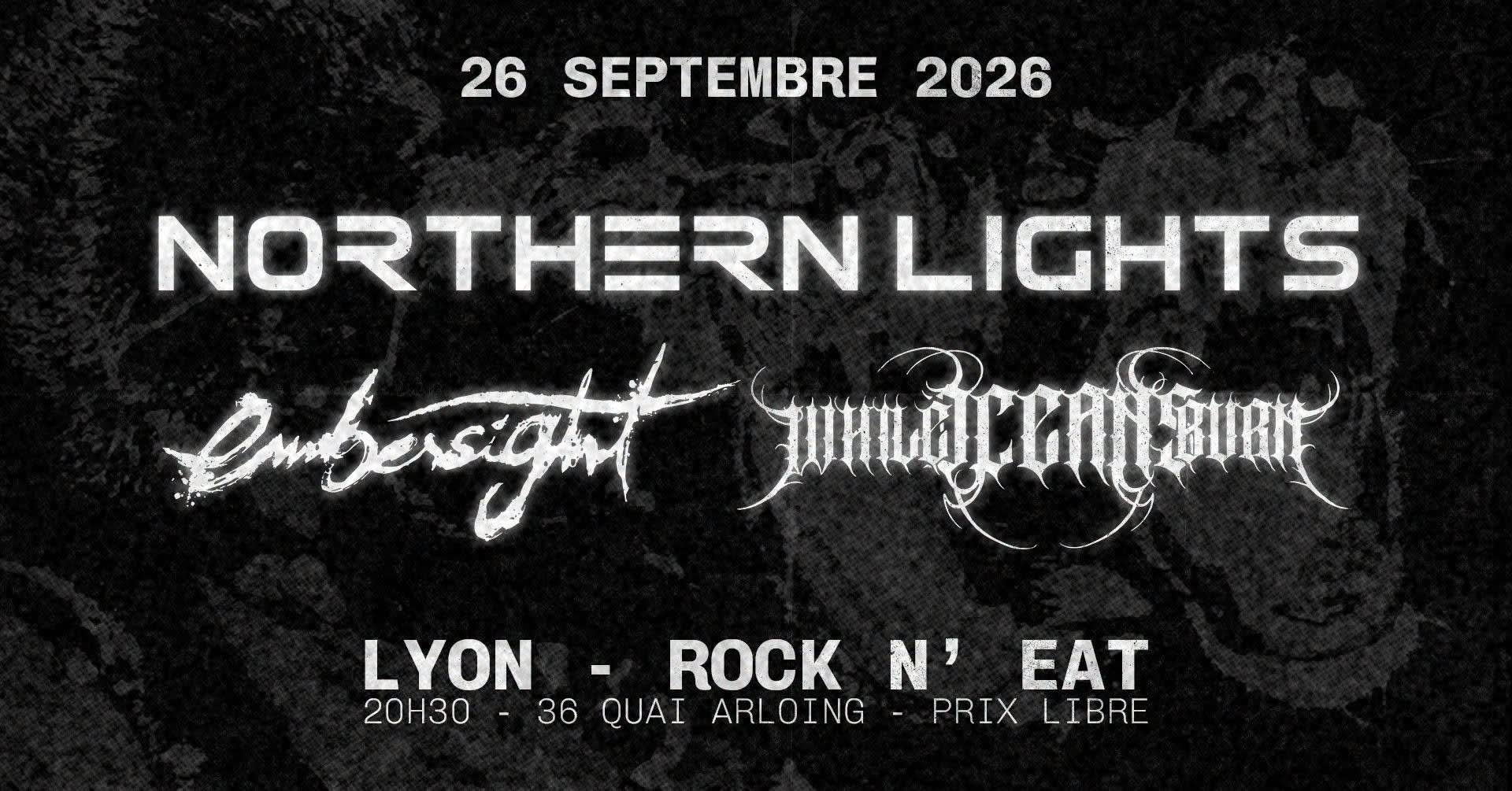 Northern Lights – Embersight – While Oceans Burn Cover