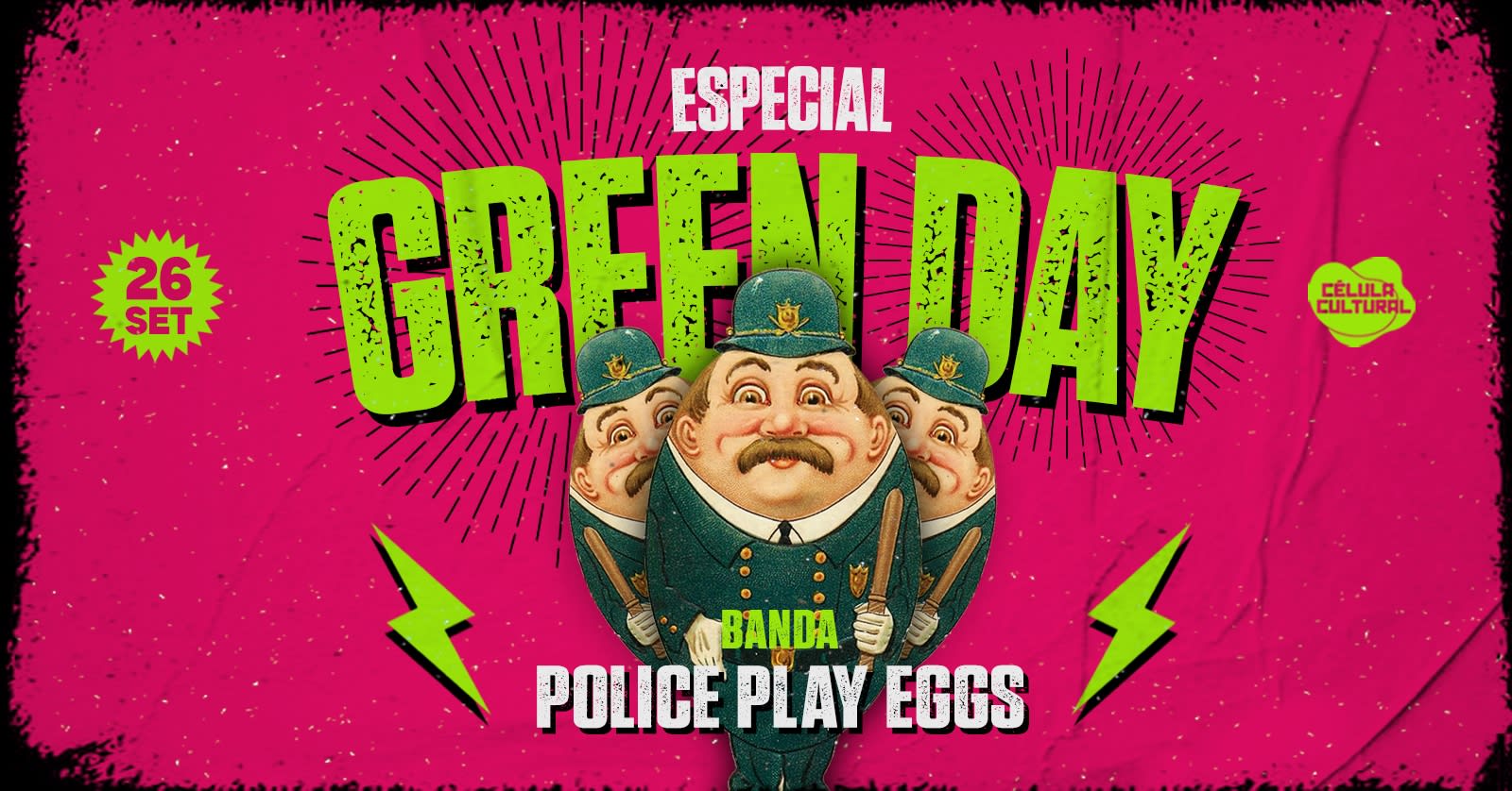 26/09 (Sab) Green Day Cover