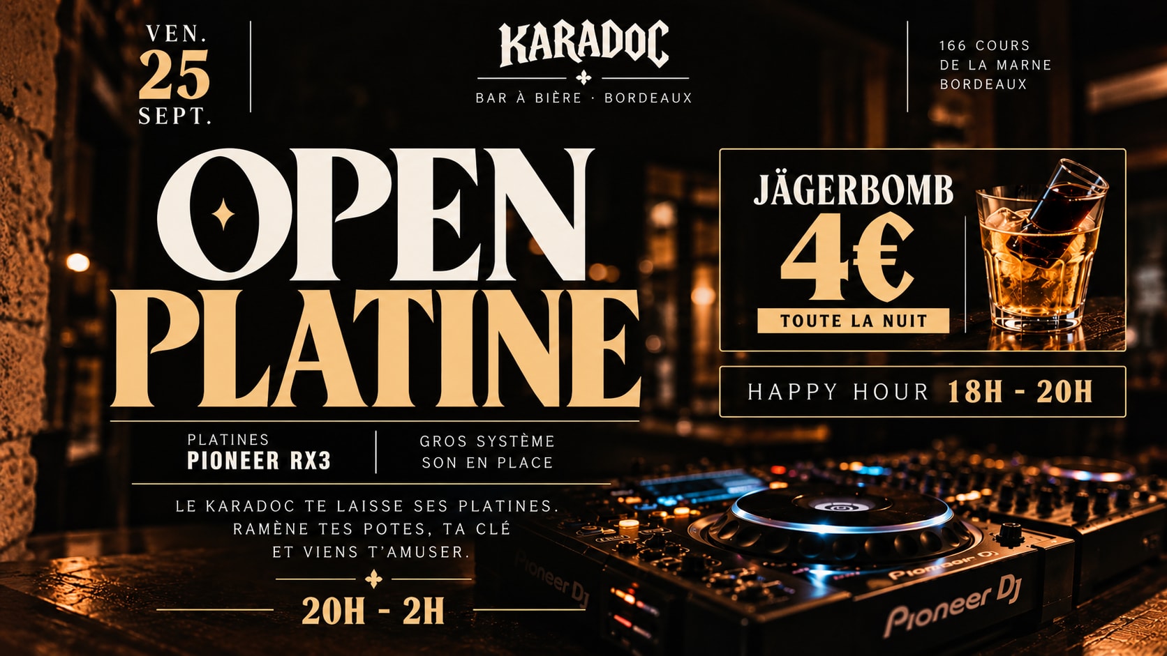 Open Platine — Ramène Ta Clé Cover