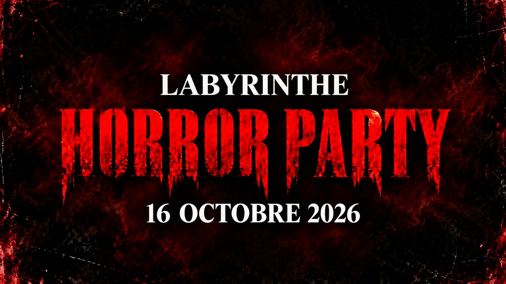 Labyrinthe Horror Party 2026 Cover