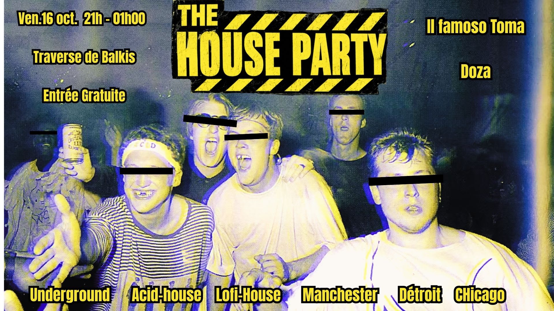 The House Party - Il Famoso Toma X Doza Cover
