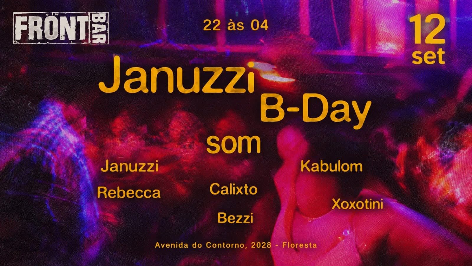 Front Bar • Jota Januzzi B Day Cover