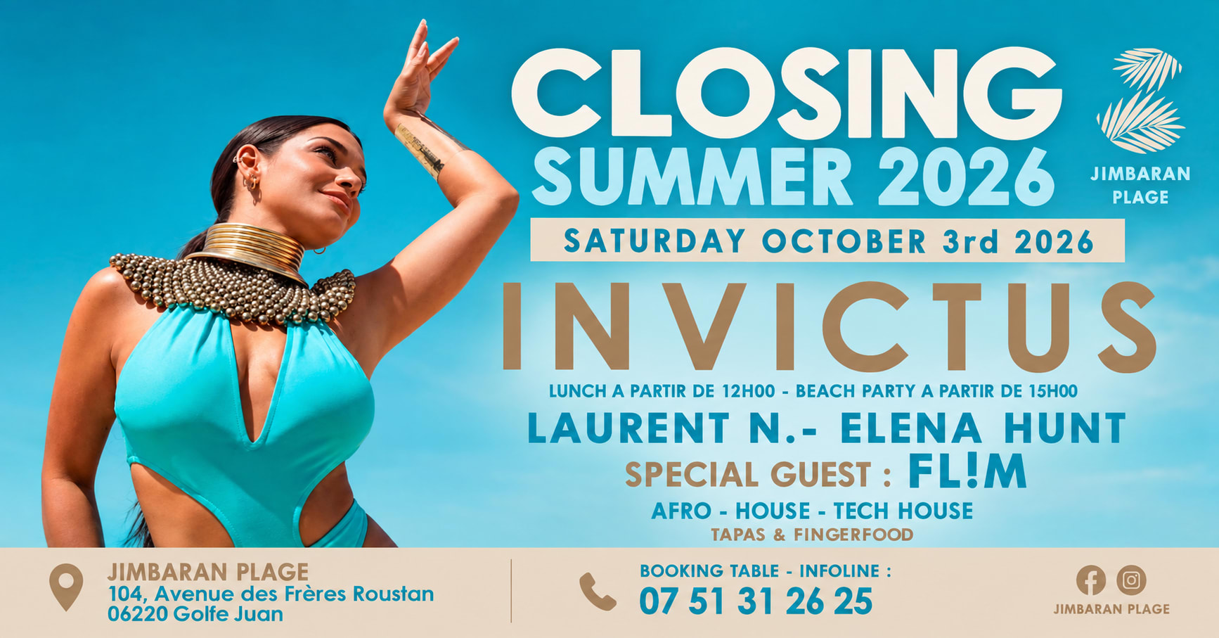 Invictus Closing Summer2026 Laurent N. - Elena Hunt - Fl!M Cover