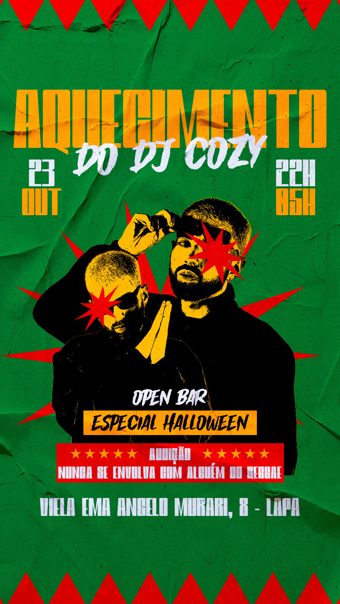 Aquecimento Do Dj Cozy - Halloween Cover