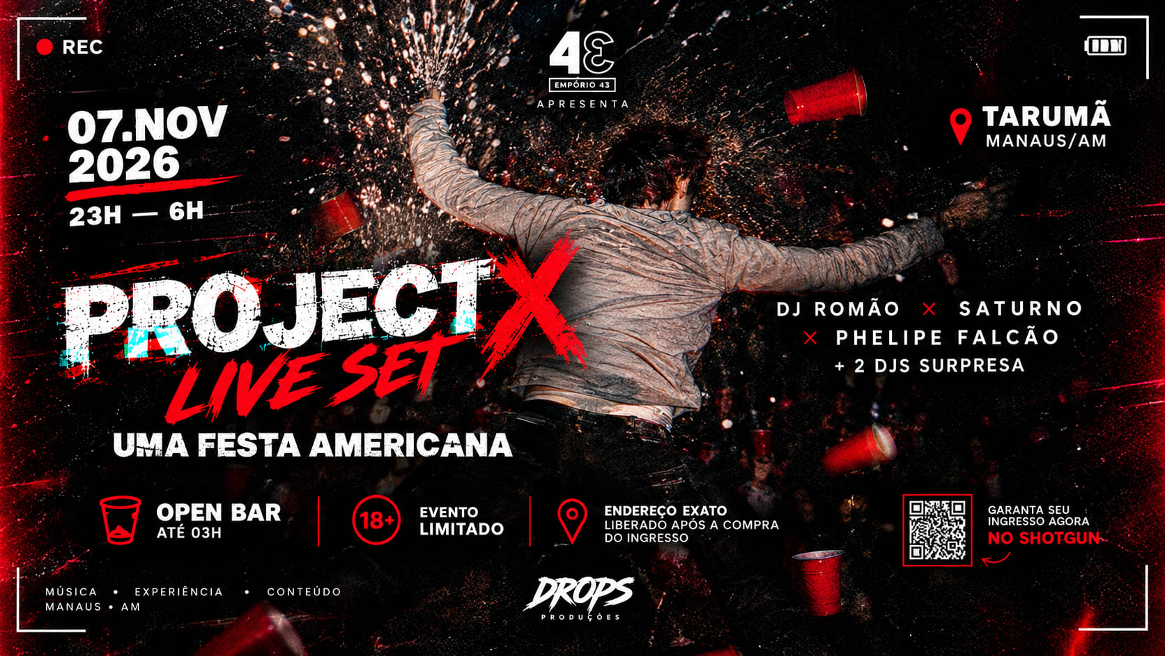 Project X - Live Set Cover