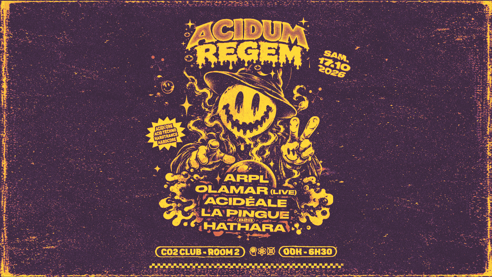Acidum Regem W/Arpl, Olamar, Acidéale, Hathara, La Pingue Cover
