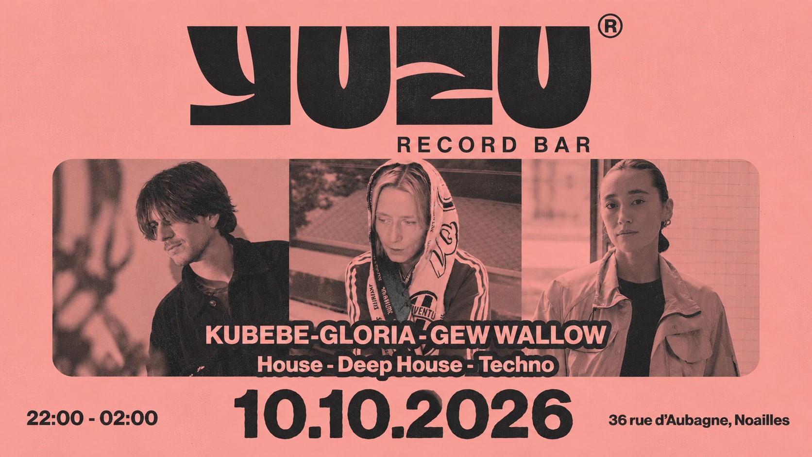 Dj Set Kubebe - Gloria - Gem Wallow @Yuzu Record Bar Cover
