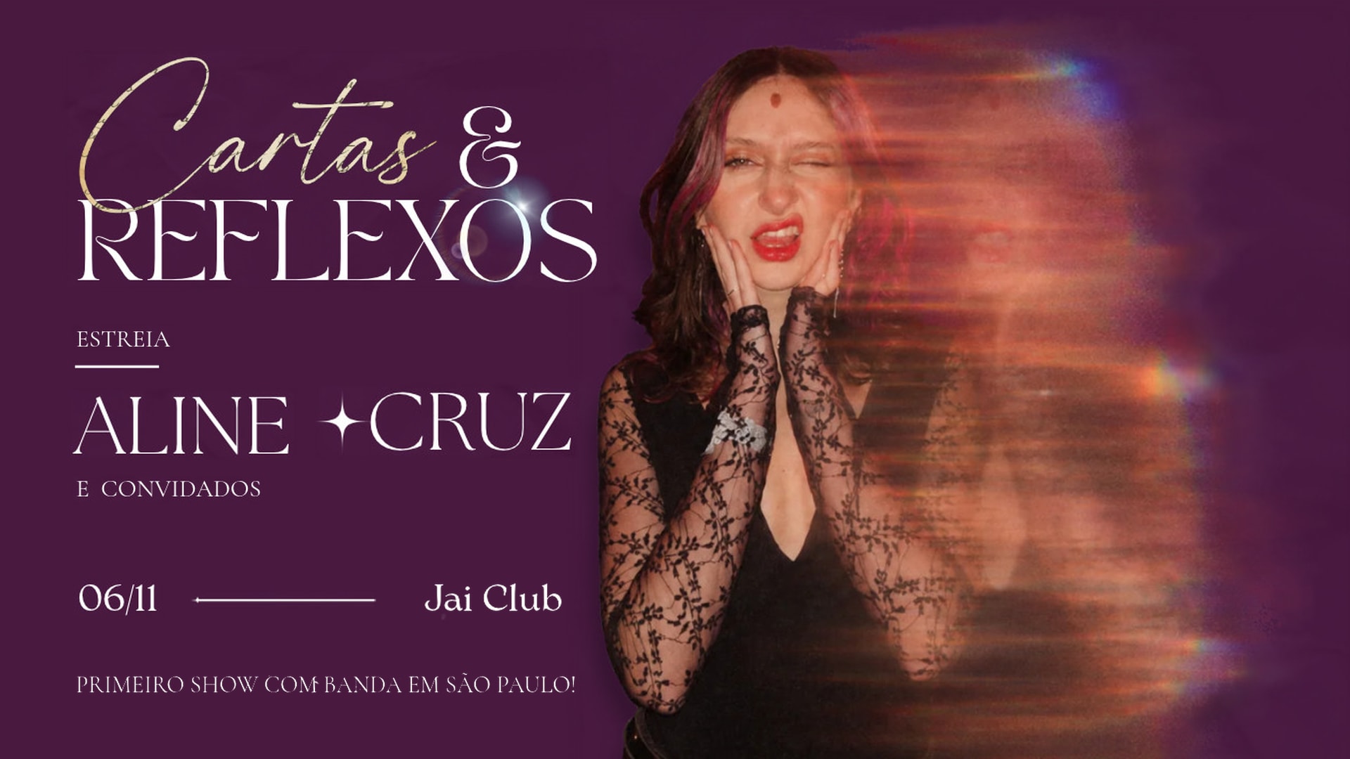 Cartas & Reflexos — Estreia Aline Cruz E Convidados Cover