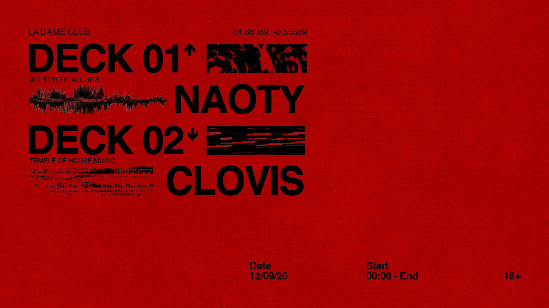 La Dame // Sam 12 Sept // Naoty - Clovis Cover