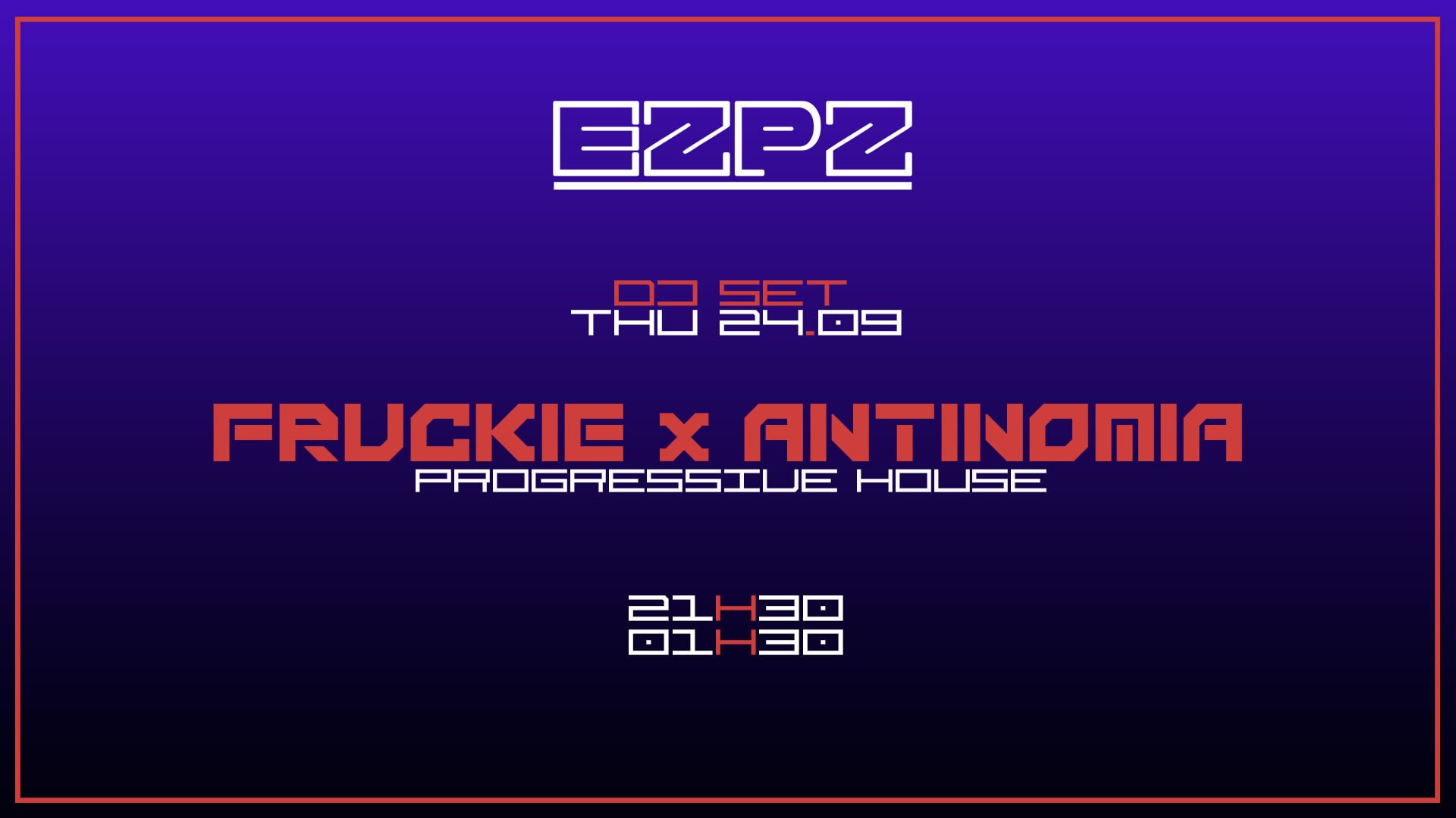 Fruckie X Antinomia @ Ezpz Cover