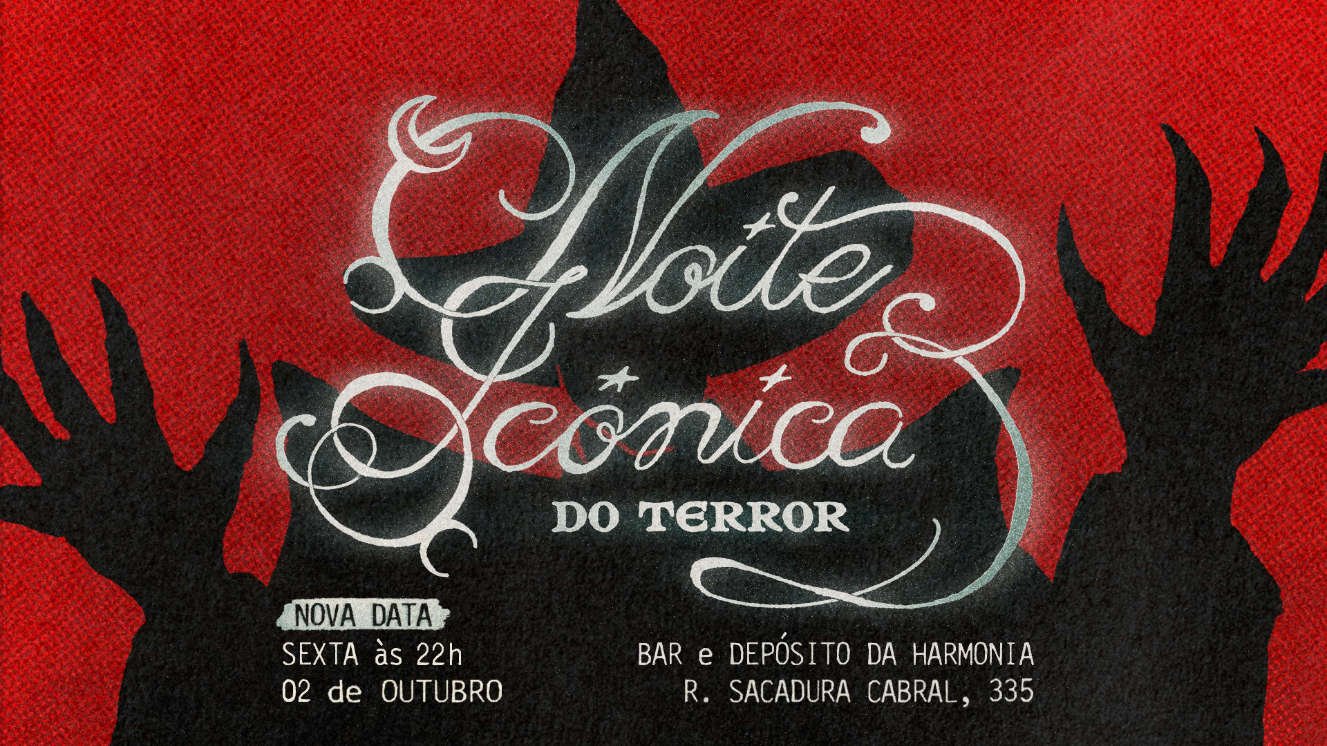 Noite Icônica Do Terror Cover