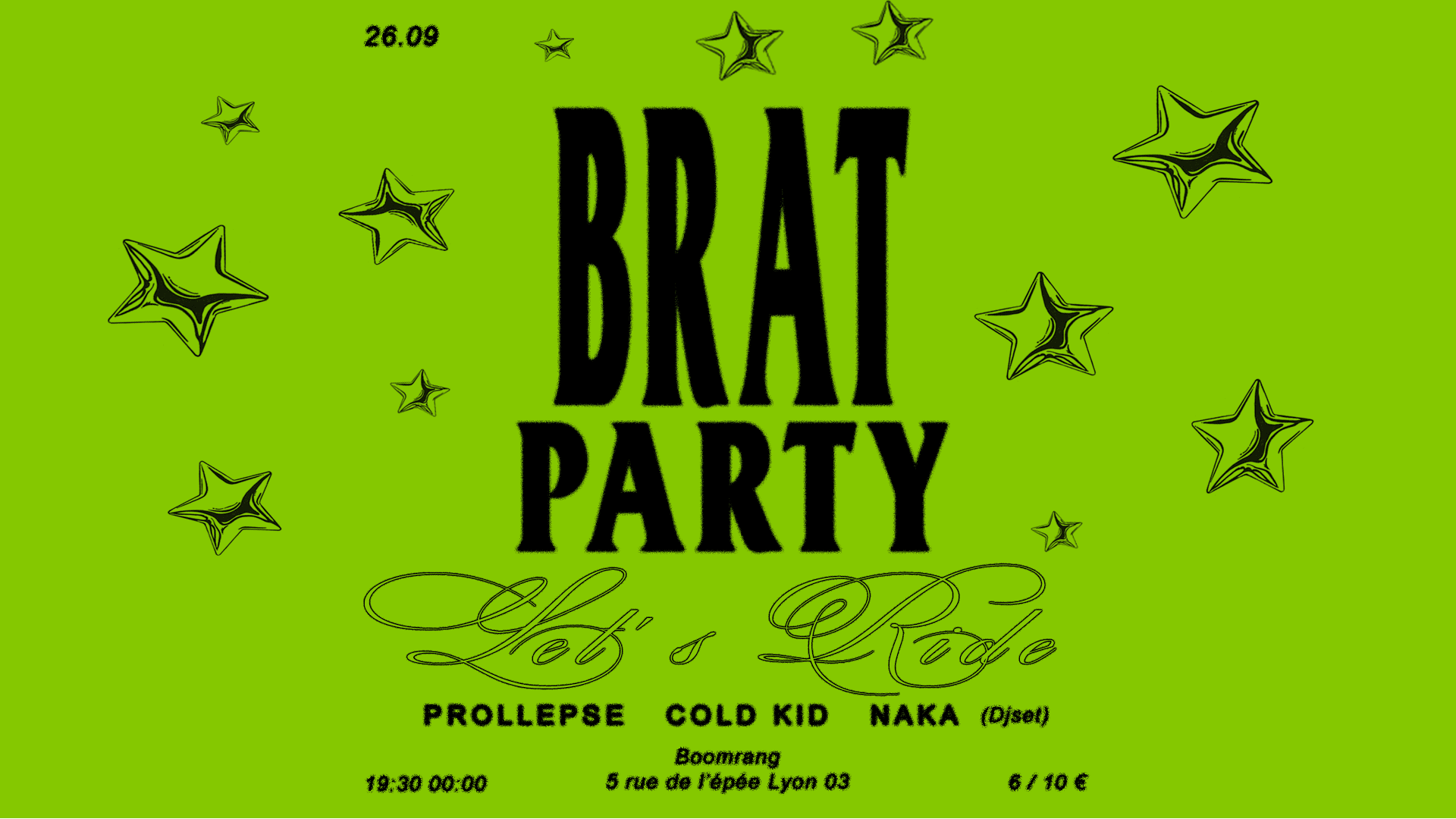 Charli Party - « Brat Party » Cunty Techno Music Cover