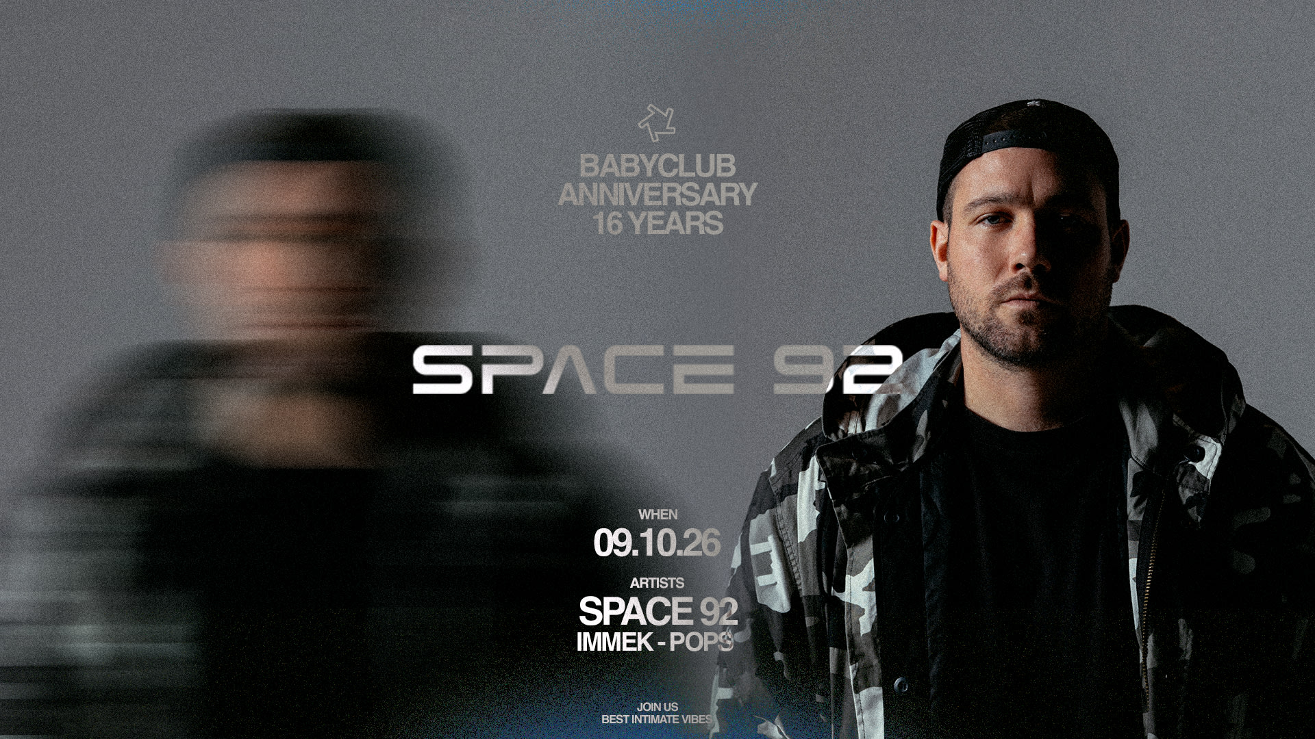 Baby Anniversary 16 Years : Space 92 + Immek & Pops Cover