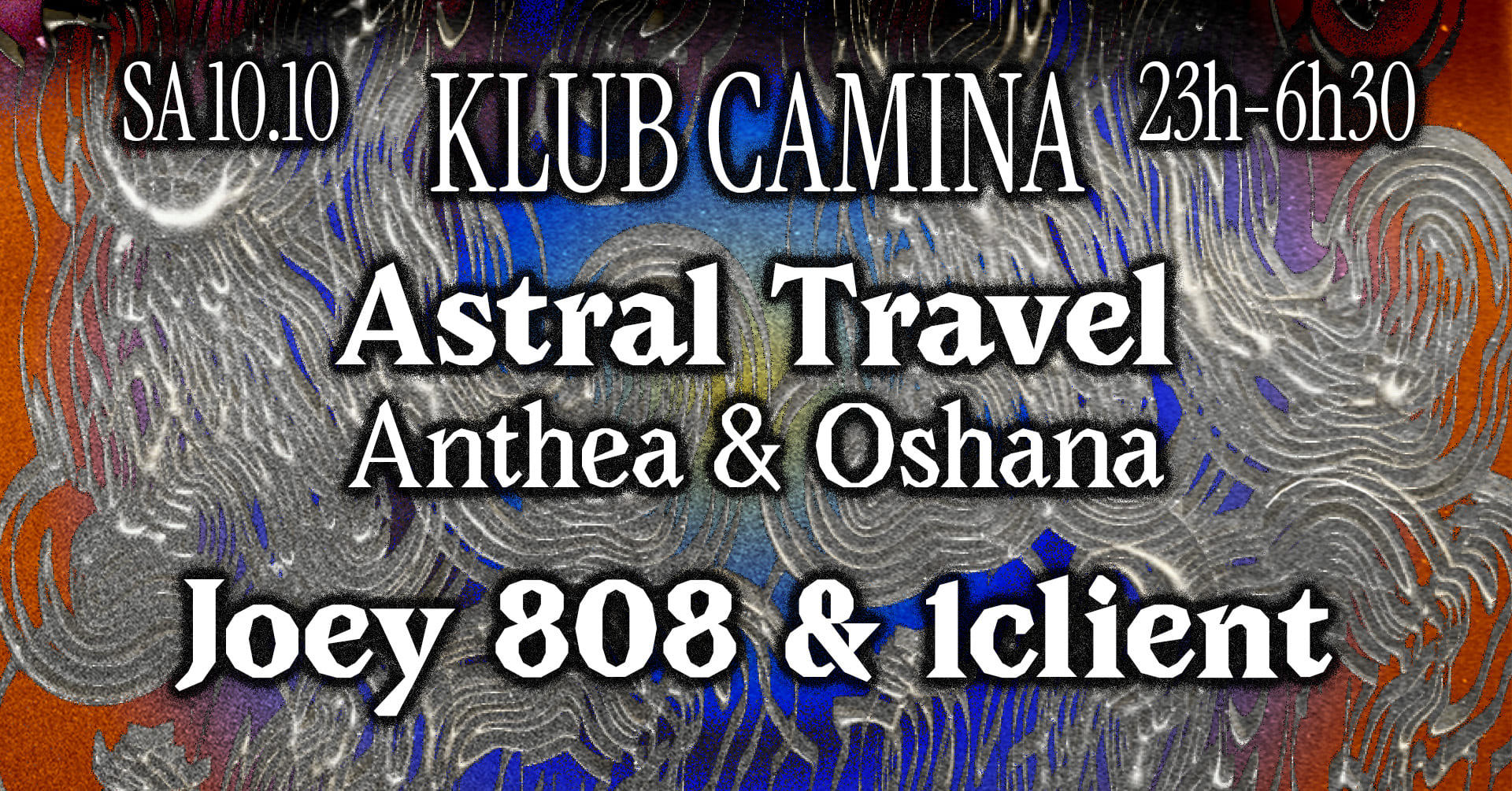 Klub Camina [Astral Travel (Aka Anthea & Oshana), &+] Cover