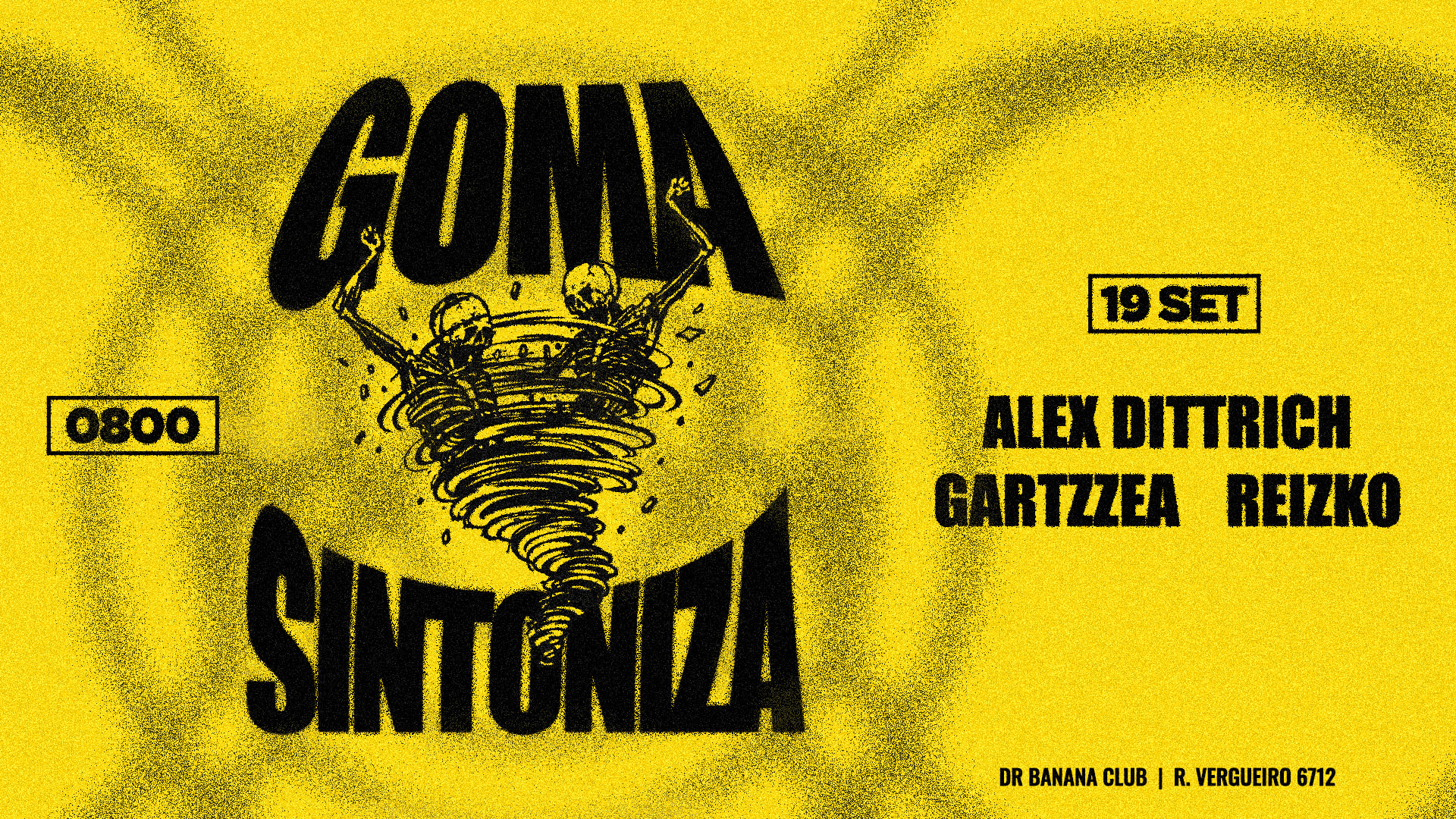 Goma Room X Sintoniza @ Dr Banana Club Cover