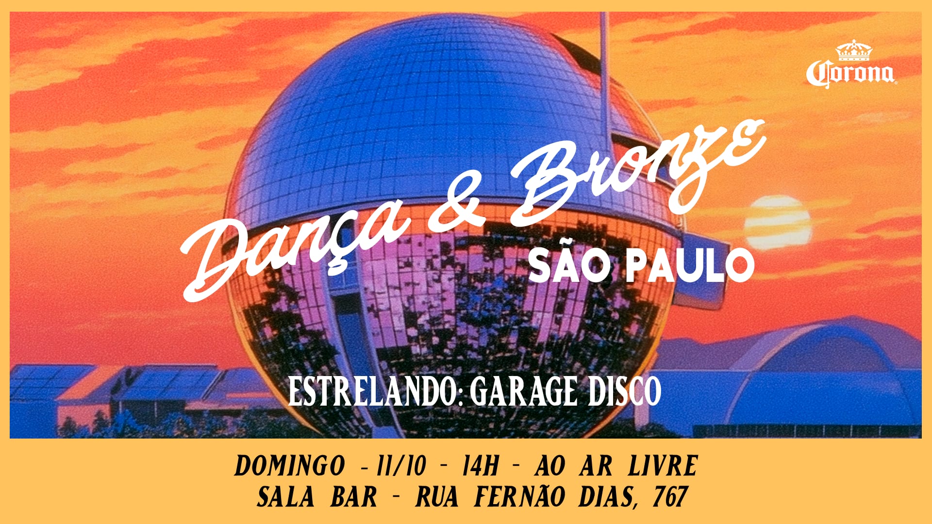 Dança & Bronze | Estrelando: Garage Disco Cover