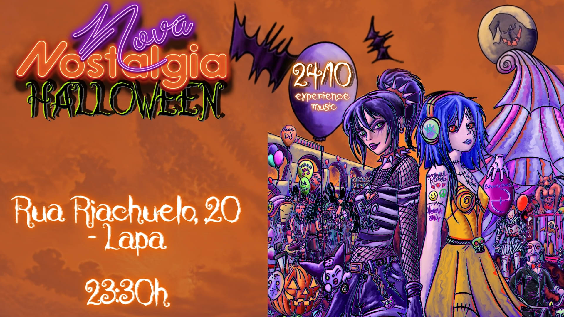 Festa Nova Nostalgia: This Is Halloween! 🦇🎃 Cover