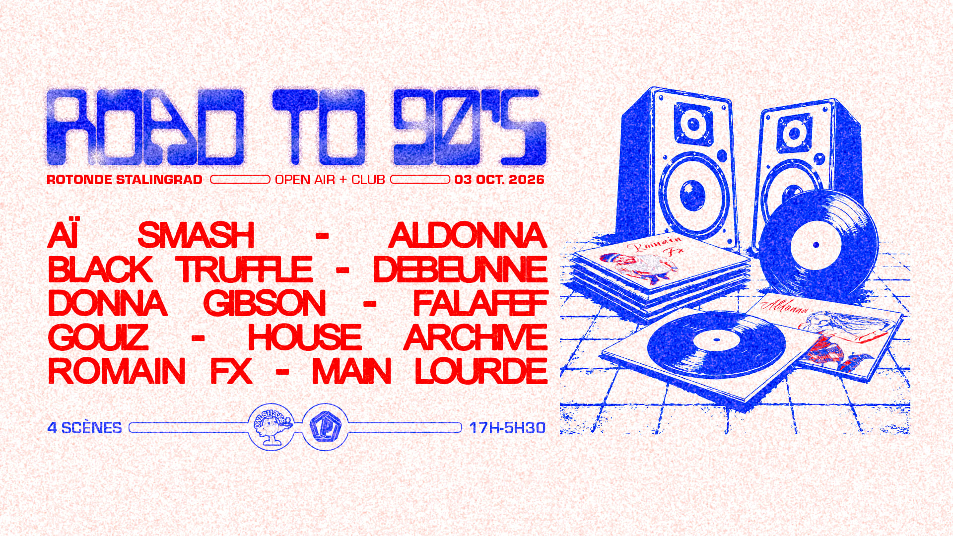 Road To The 90’S : Aldonna, Romain Fx, Pentagon & More Cover