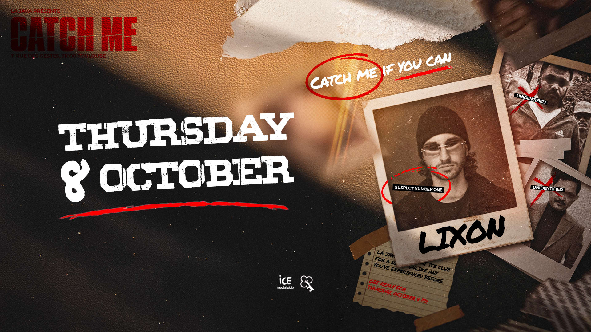 La Java - Catch Me Invite Lixon @Ice Club Cover