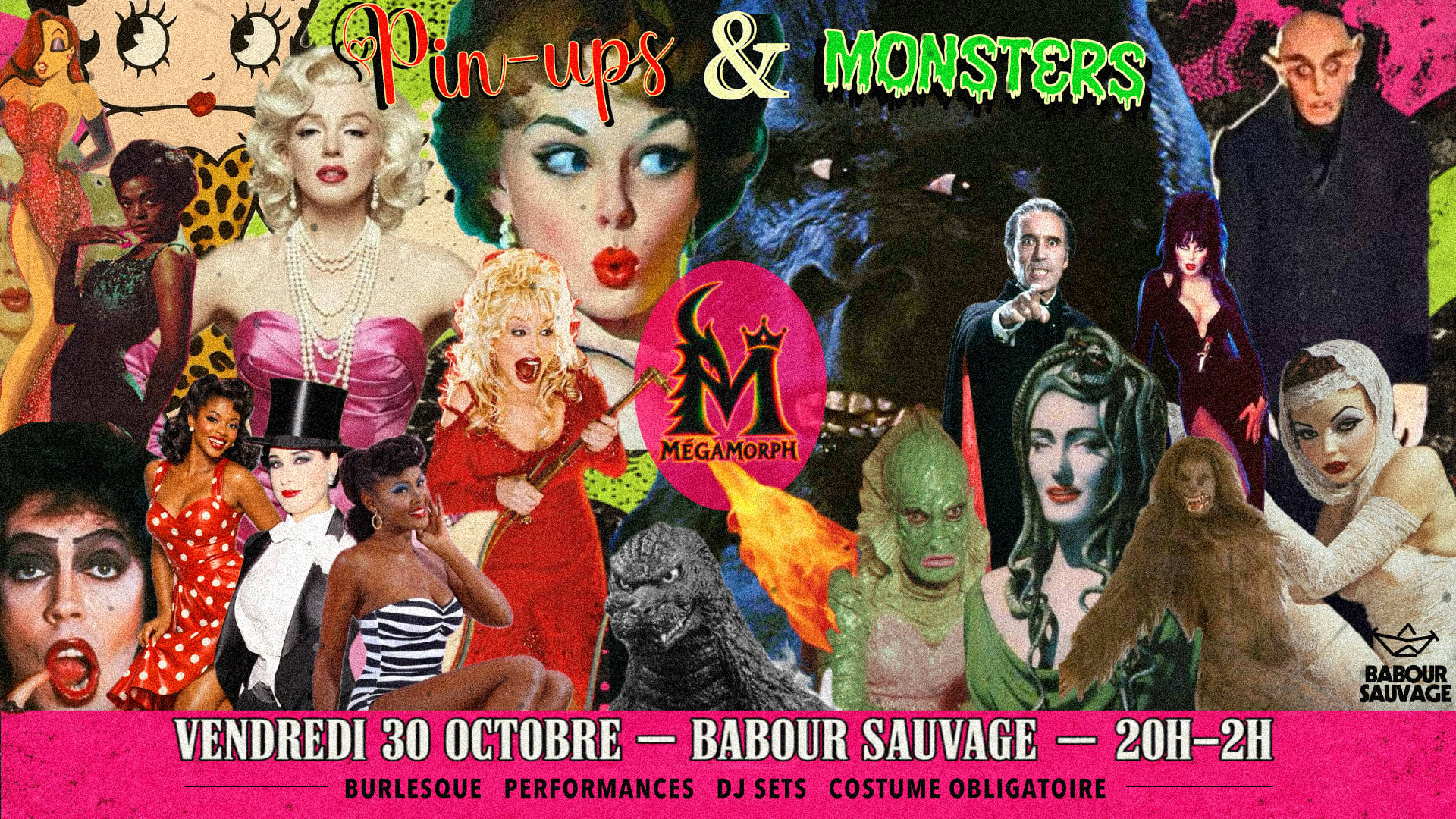 Pin-Ups & Monsters Cover