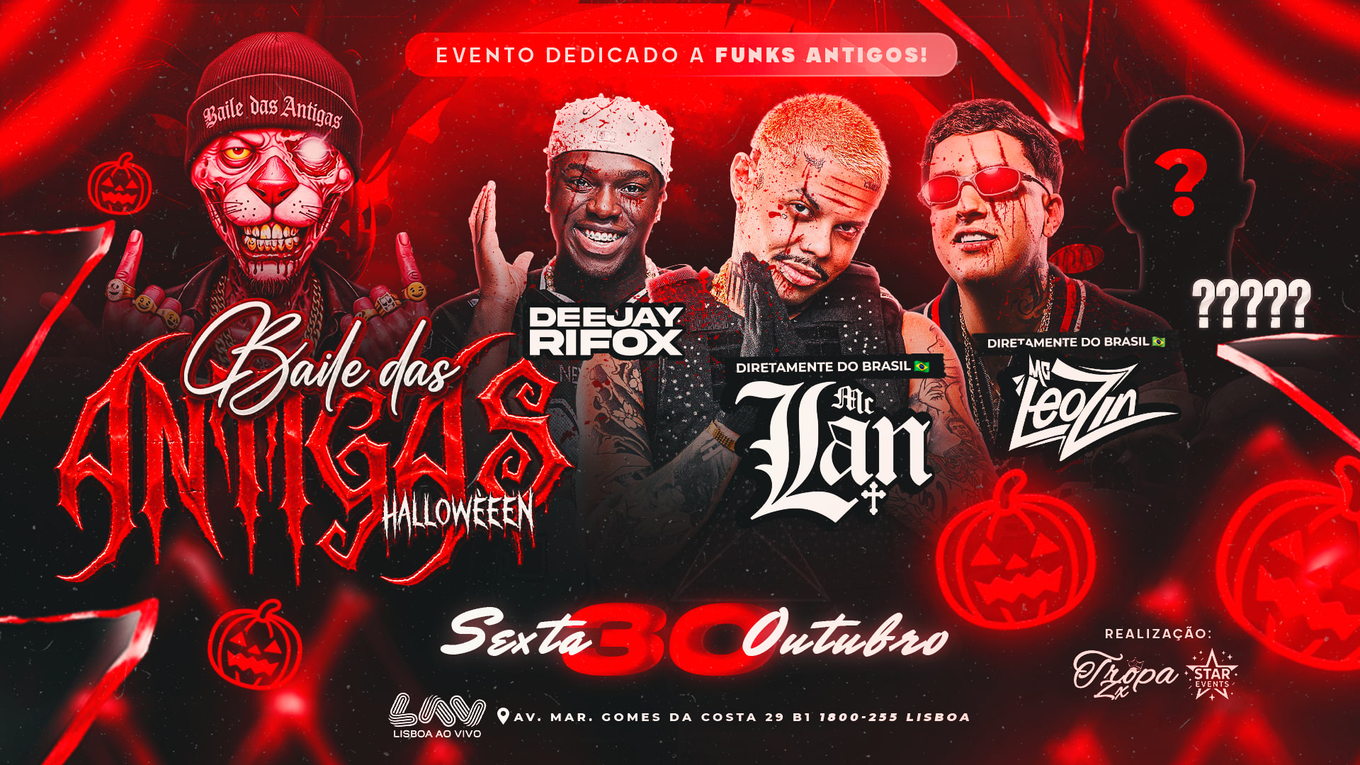 Halloween Baile Das Antigas Cover